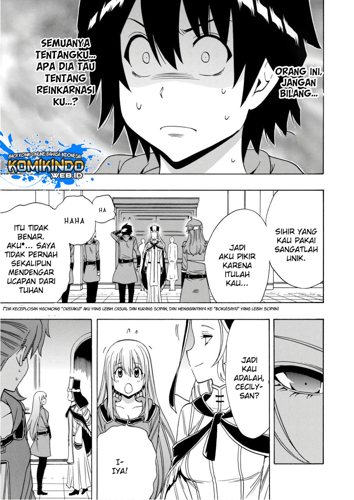 Kenja no Mago Chapter 38 - halaman 11