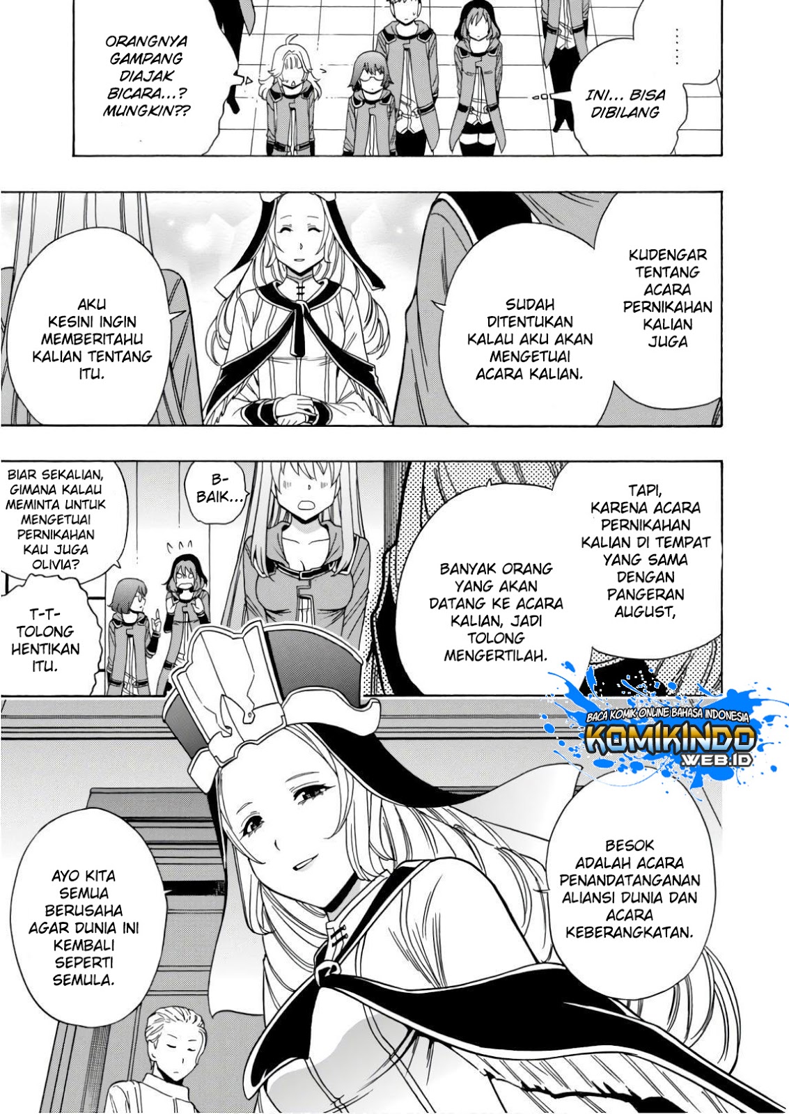 Kenja no Mago Chapter 38 - halaman 13