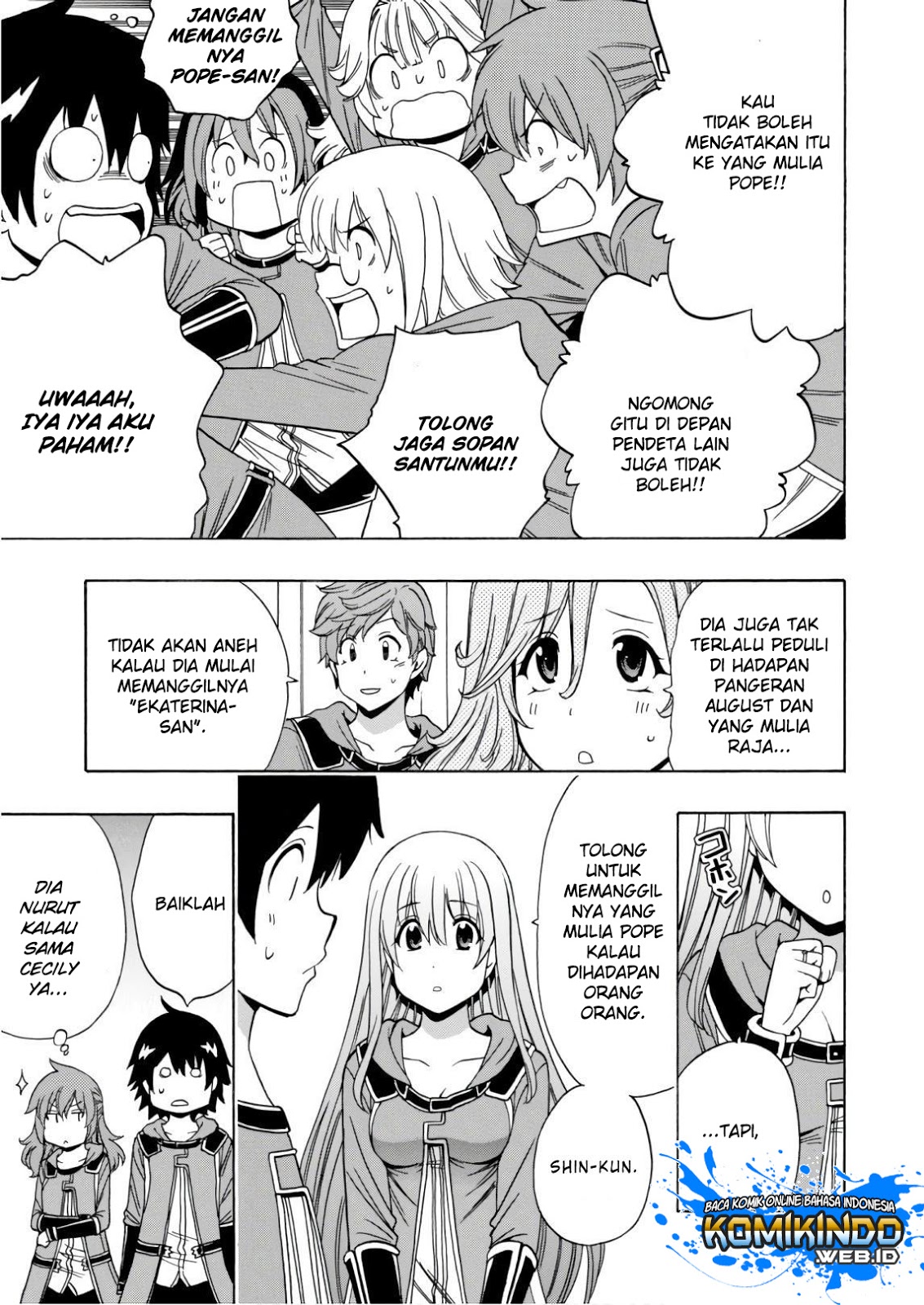 Kenja no Mago Chapter 38 - halaman 15