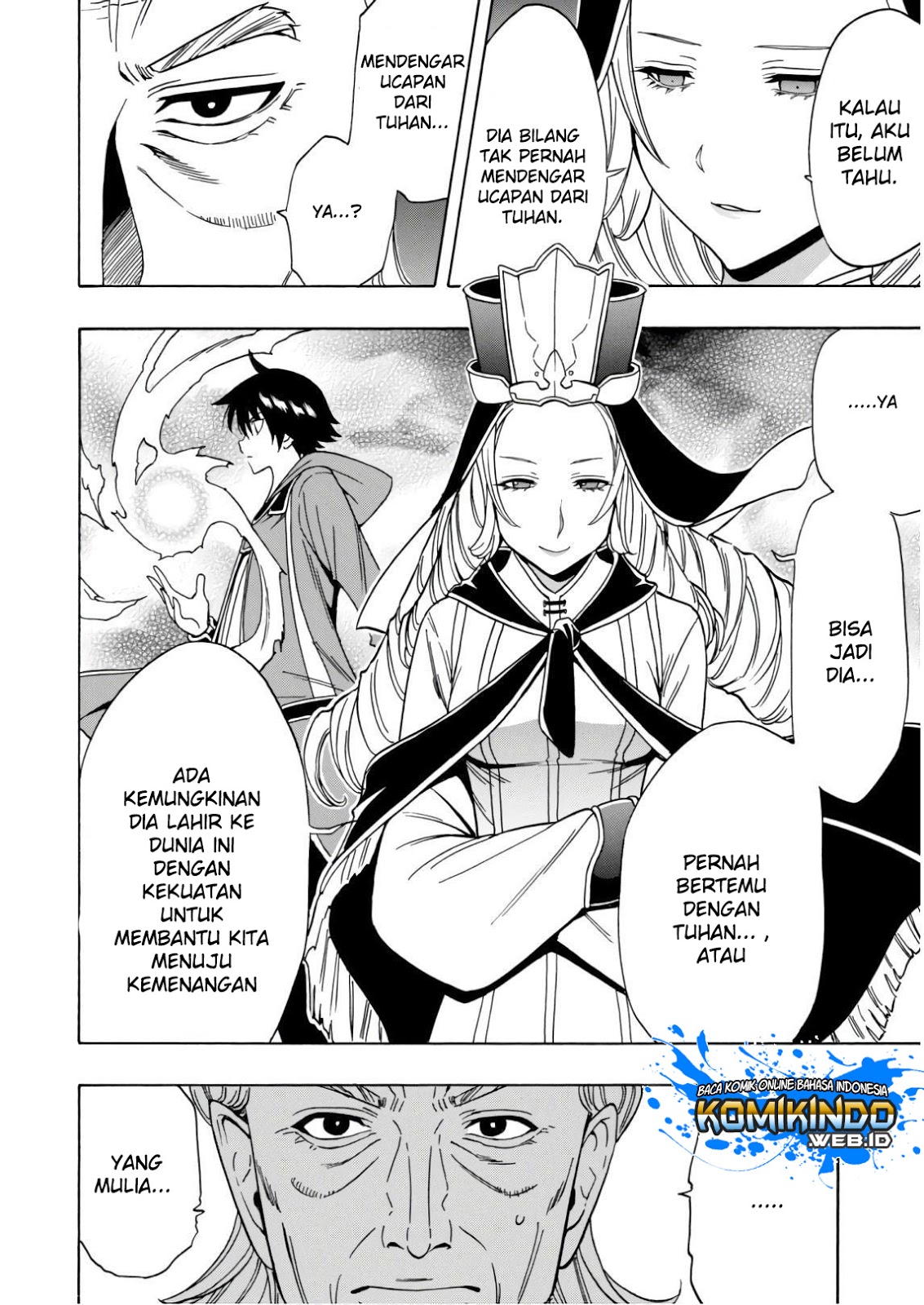 Kenja no Mago Chapter 38 - halaman 18