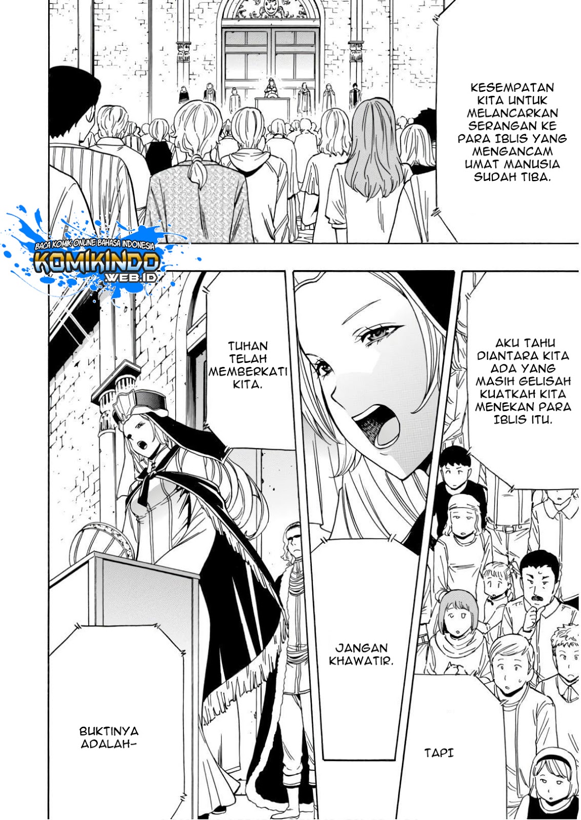 Kenja no Mago Chapter 38 - halaman 27