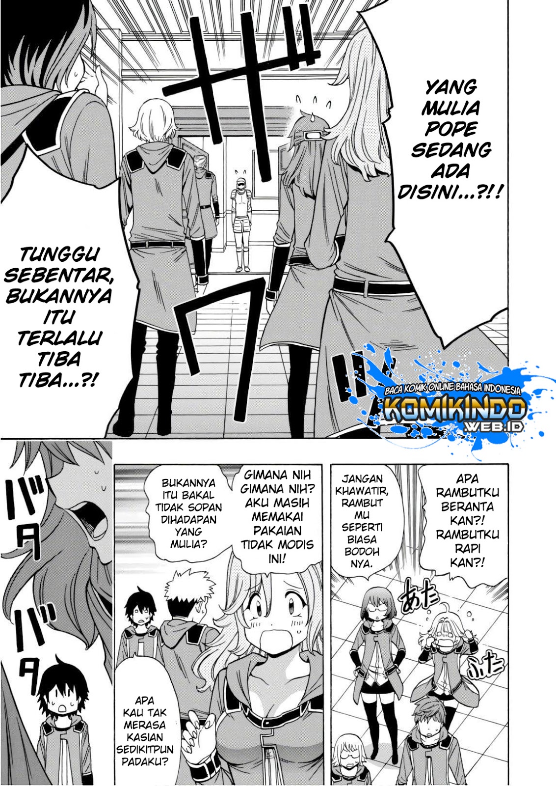 Kenja no Mago Chapter 38 - halaman 3