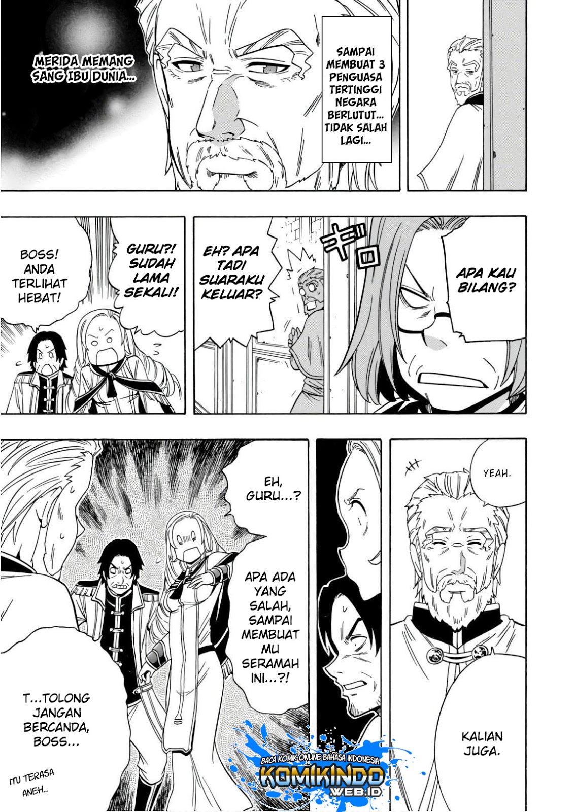 Kenja no Mago Chapter 38 - halaman 59