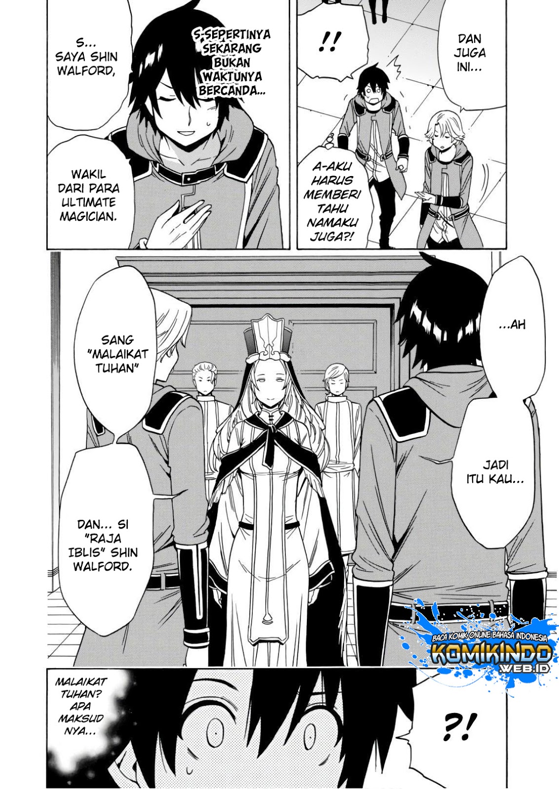 Kenja no Mago Chapter 38 - halaman 8