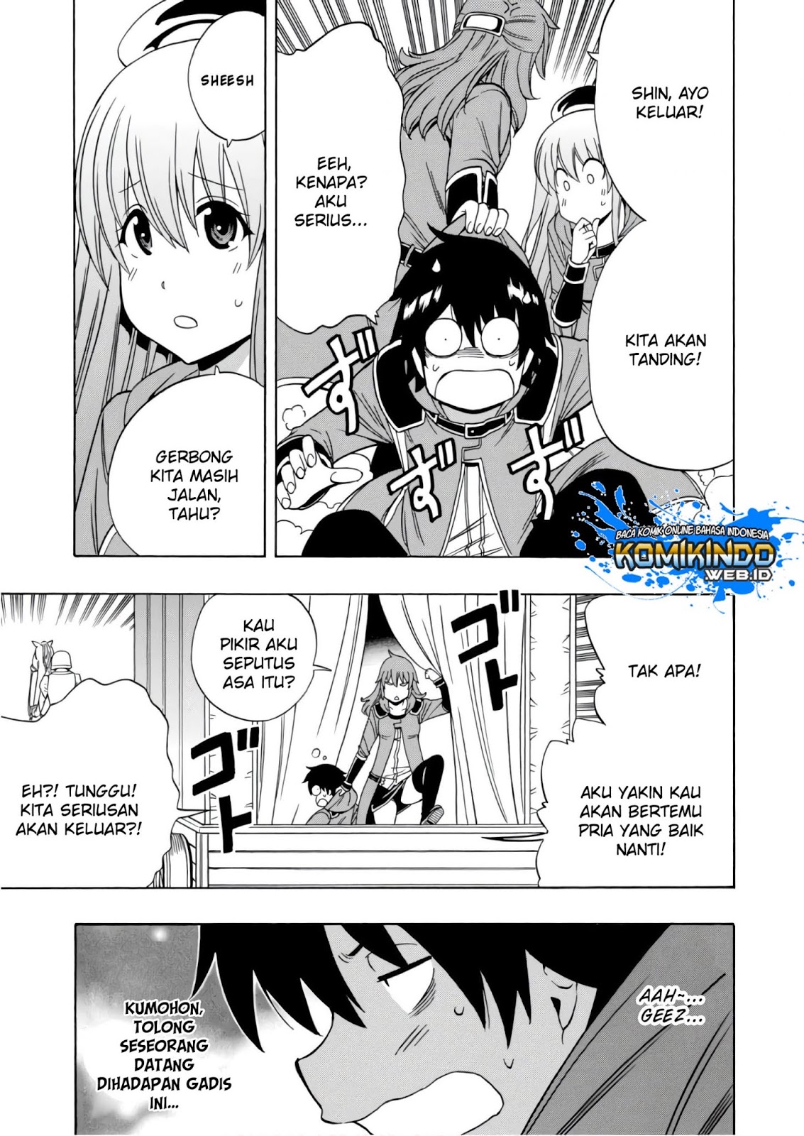 Kenja no Mago Chapter 39 - halaman 14