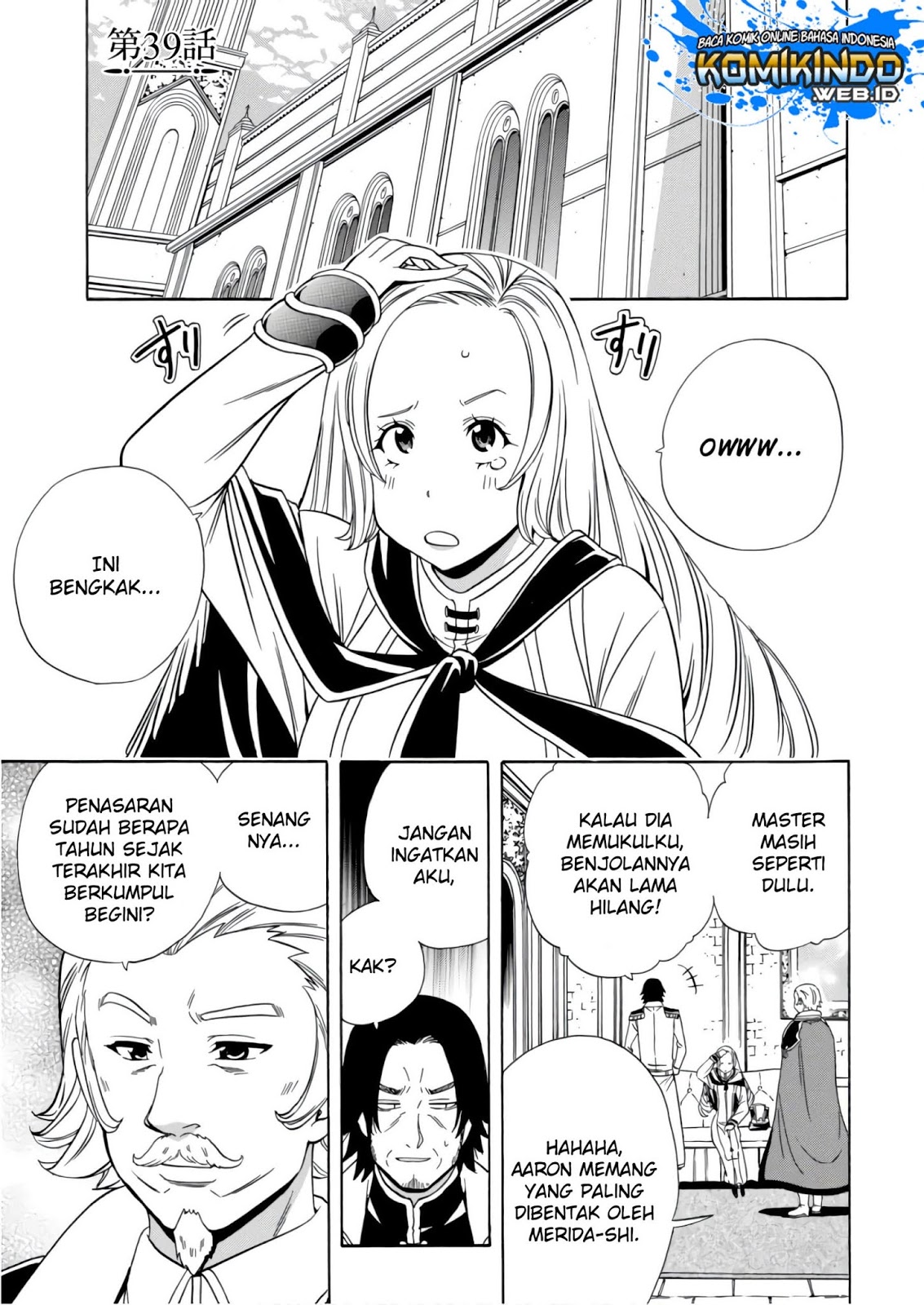 Kenja no Mago Chapter 39 - halaman 2