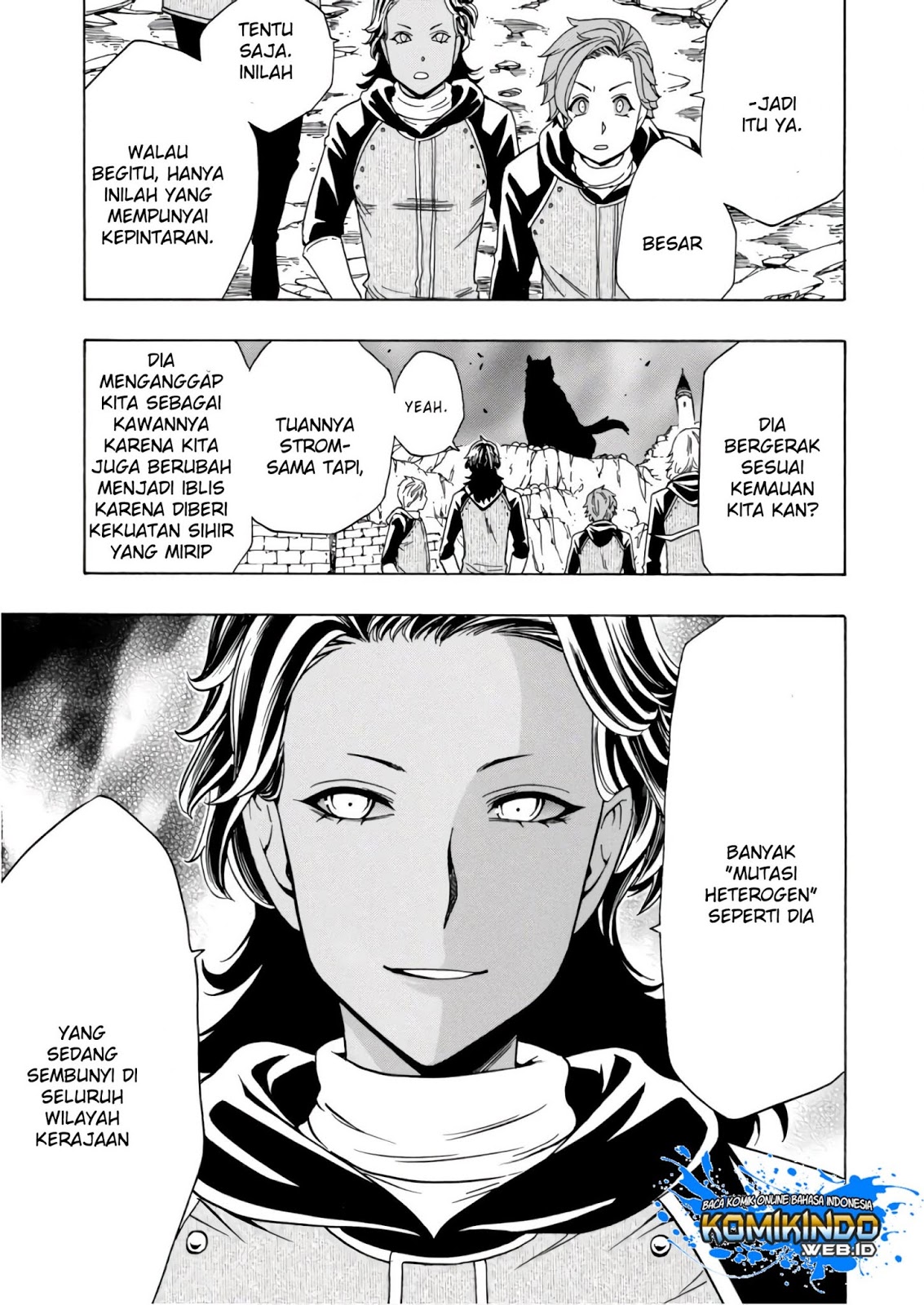 Kenja no Mago Chapter 39 - halaman 34