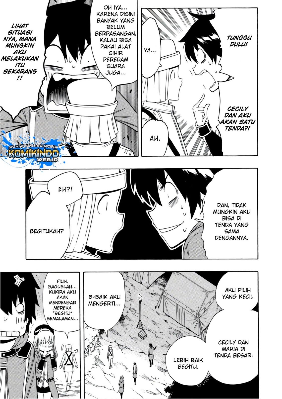 Kenja no Mago Chapter 39 - halaman 46
