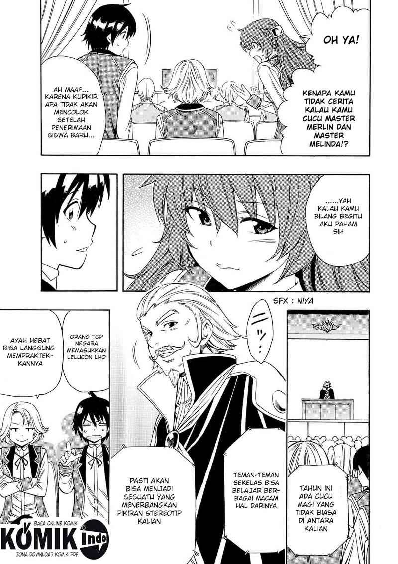 Kenja no Mago Chapter 4.2 - halaman 8