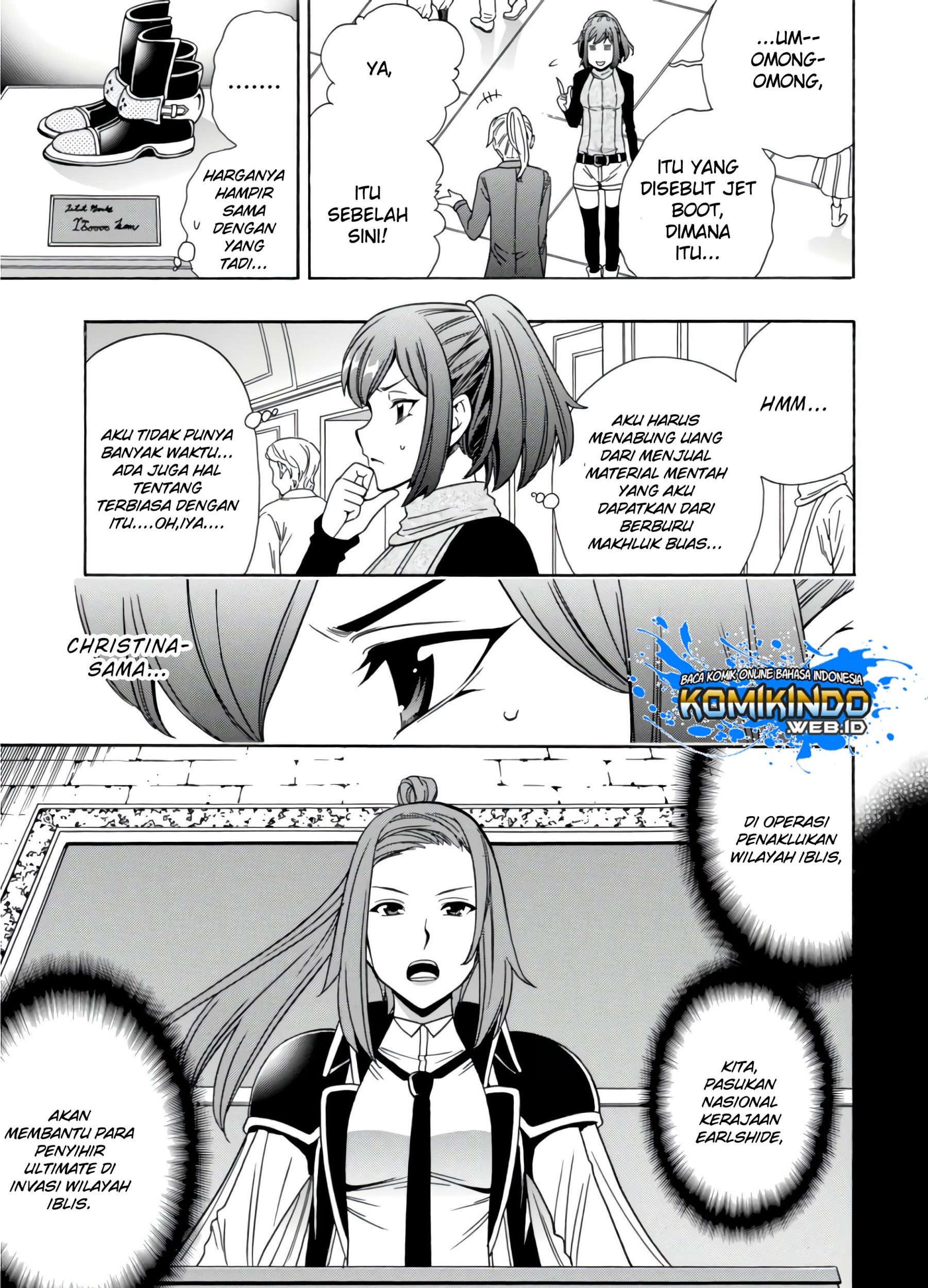 Kenja no Mago Chapter 40.5 - halaman 4