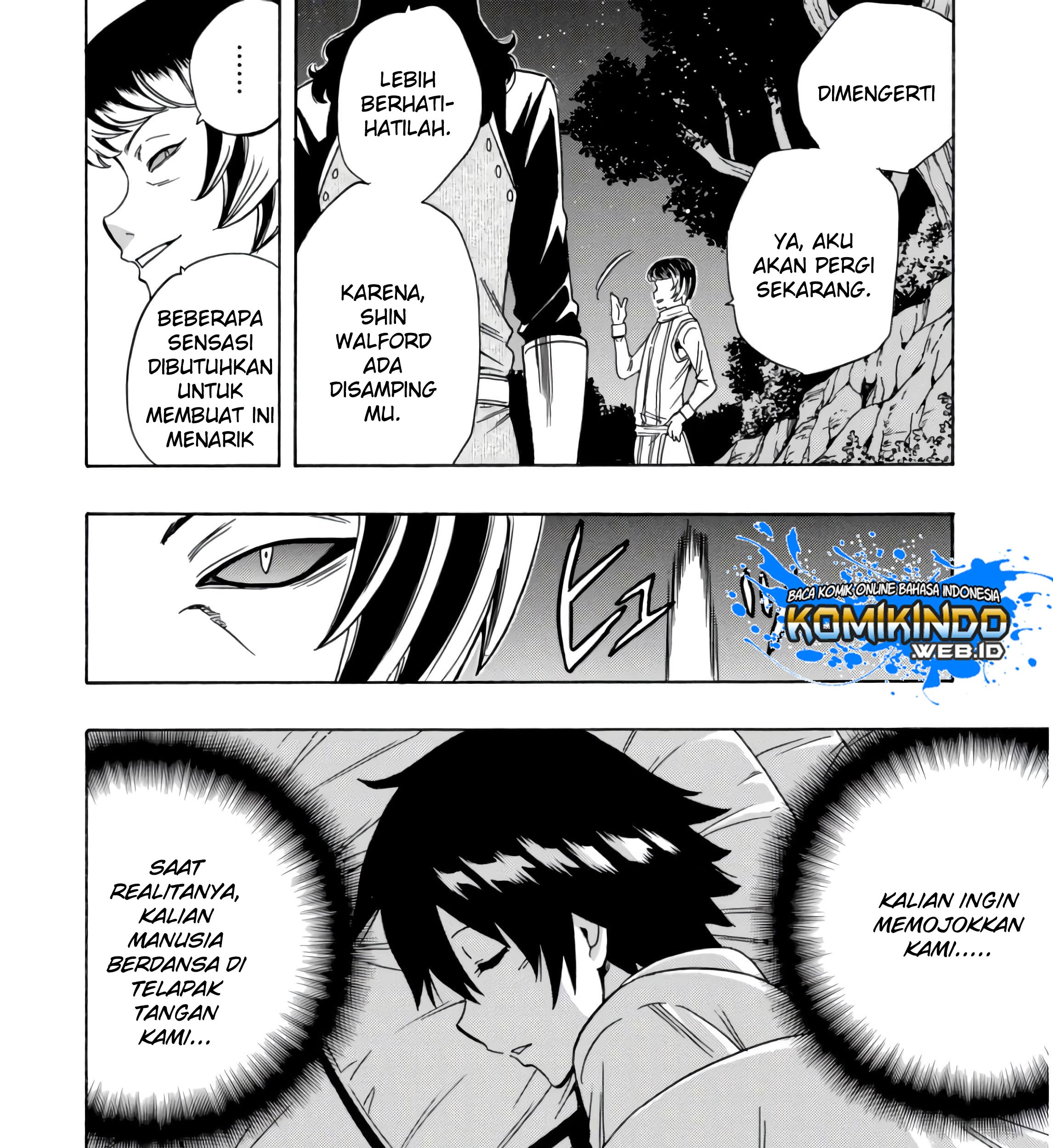 Kenja no Mago Chapter 40 - halaman 34