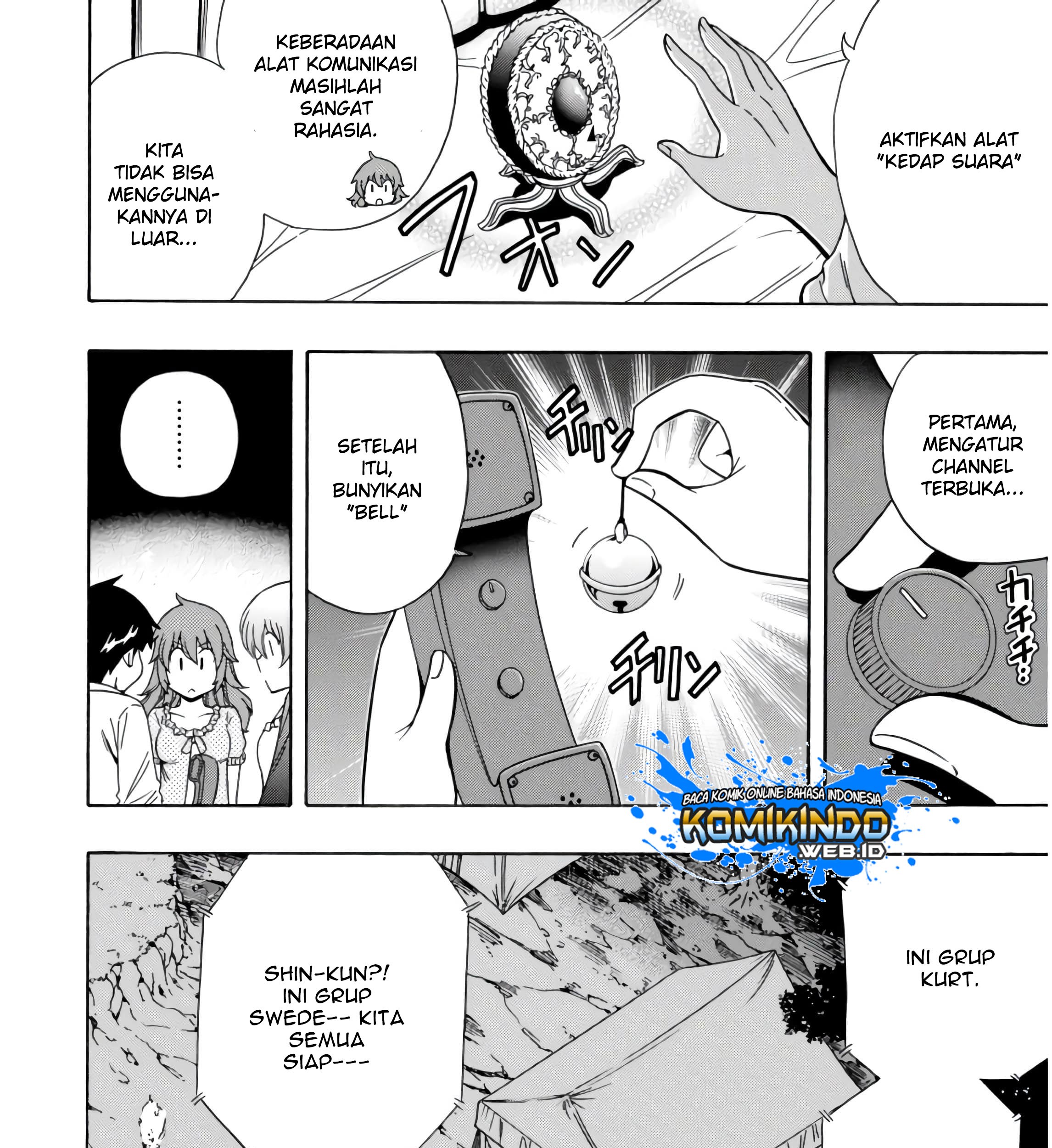 Kenja no Mago Chapter 40 - halaman 4