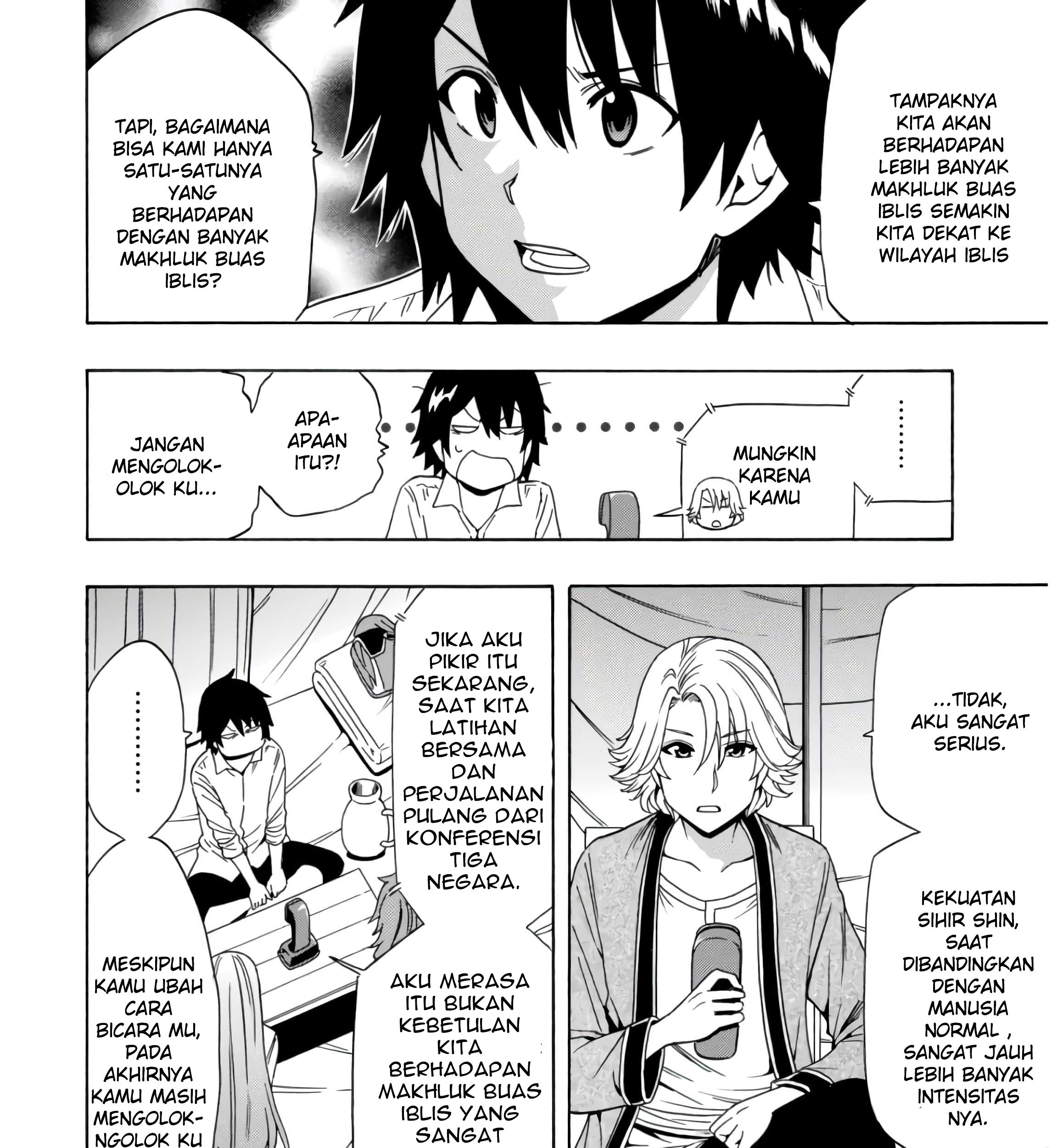 Kenja no Mago Chapter 40 - halaman 8