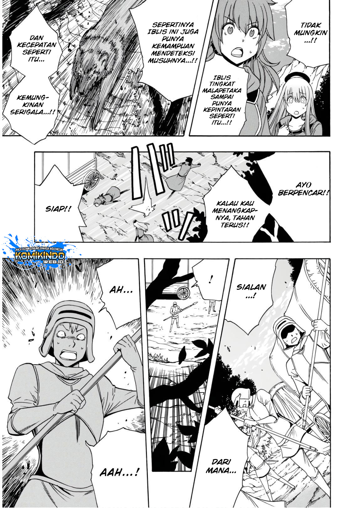 Kenja no Mago Chapter 41 - halaman 22