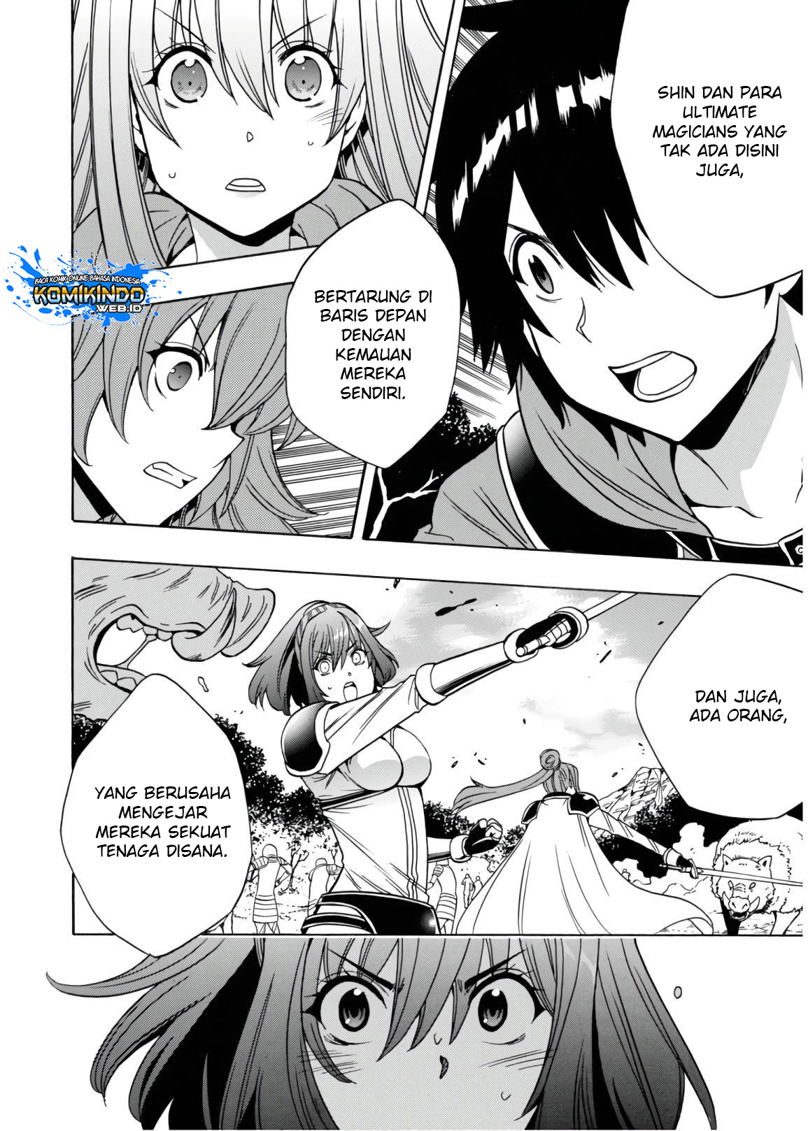 Kenja no Mago Chapter 41 - halaman 33