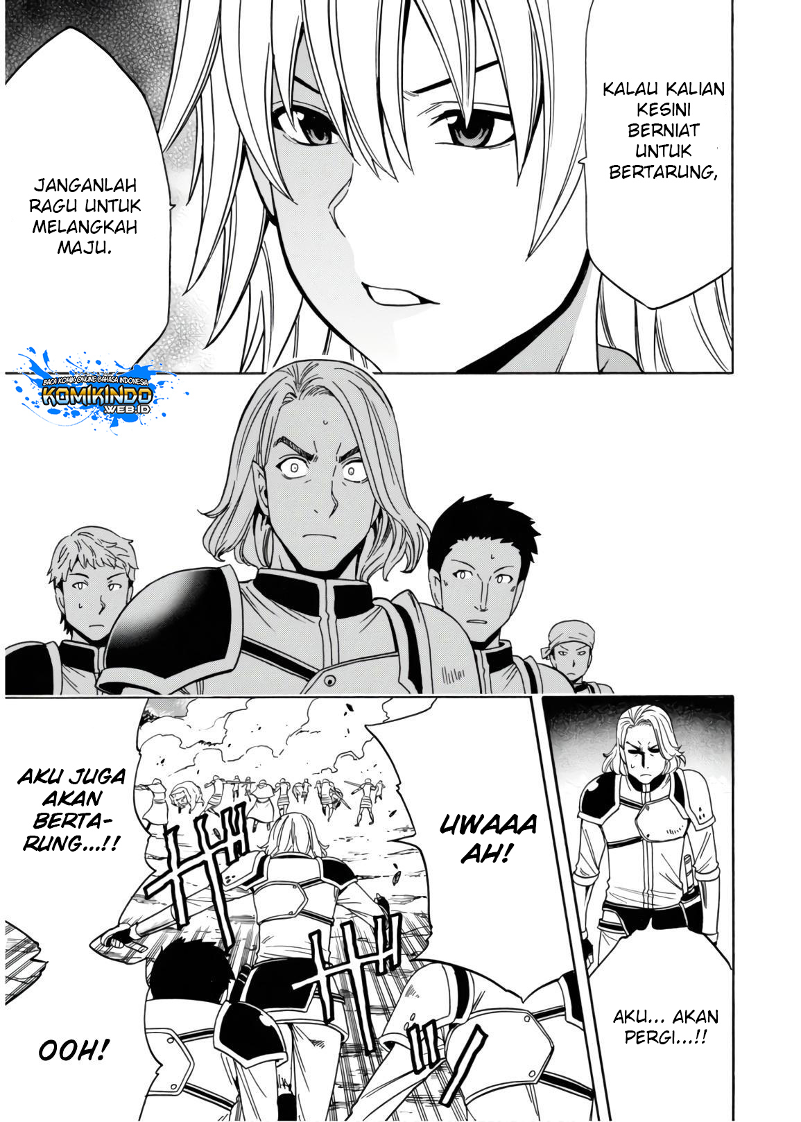 Kenja no Mago Chapter 41 - halaman 34