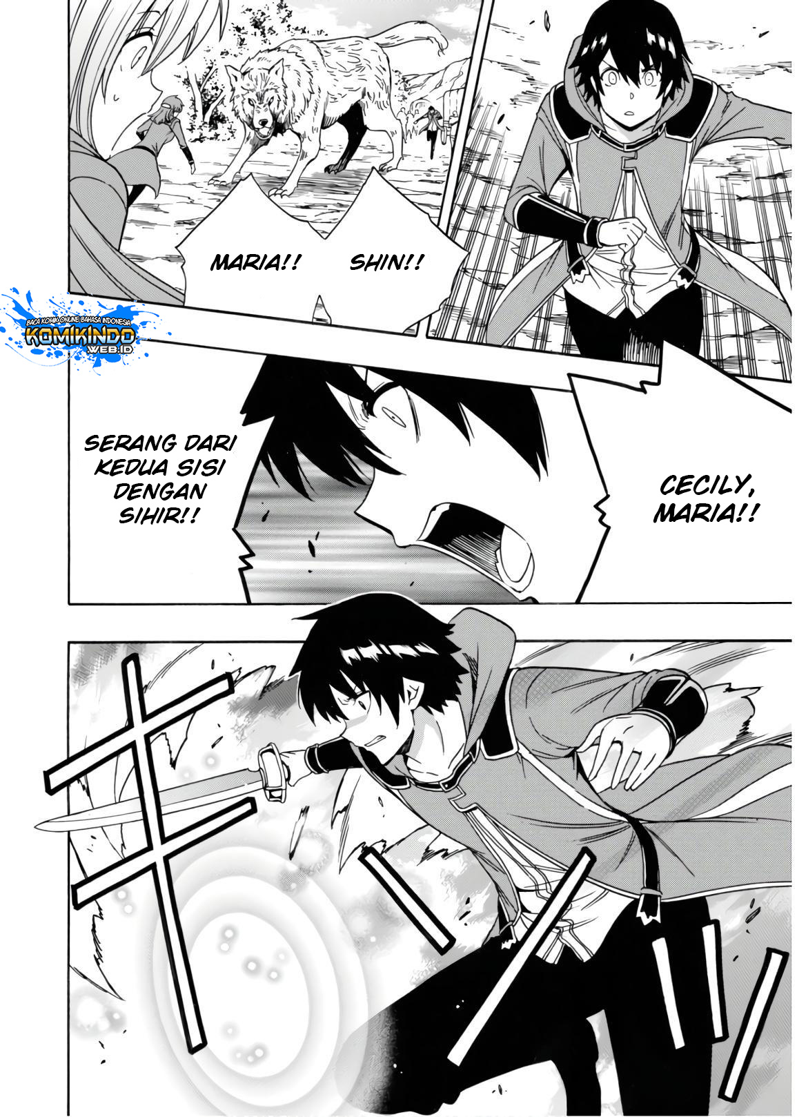 Kenja no Mago Chapter 41 - halaman 53
