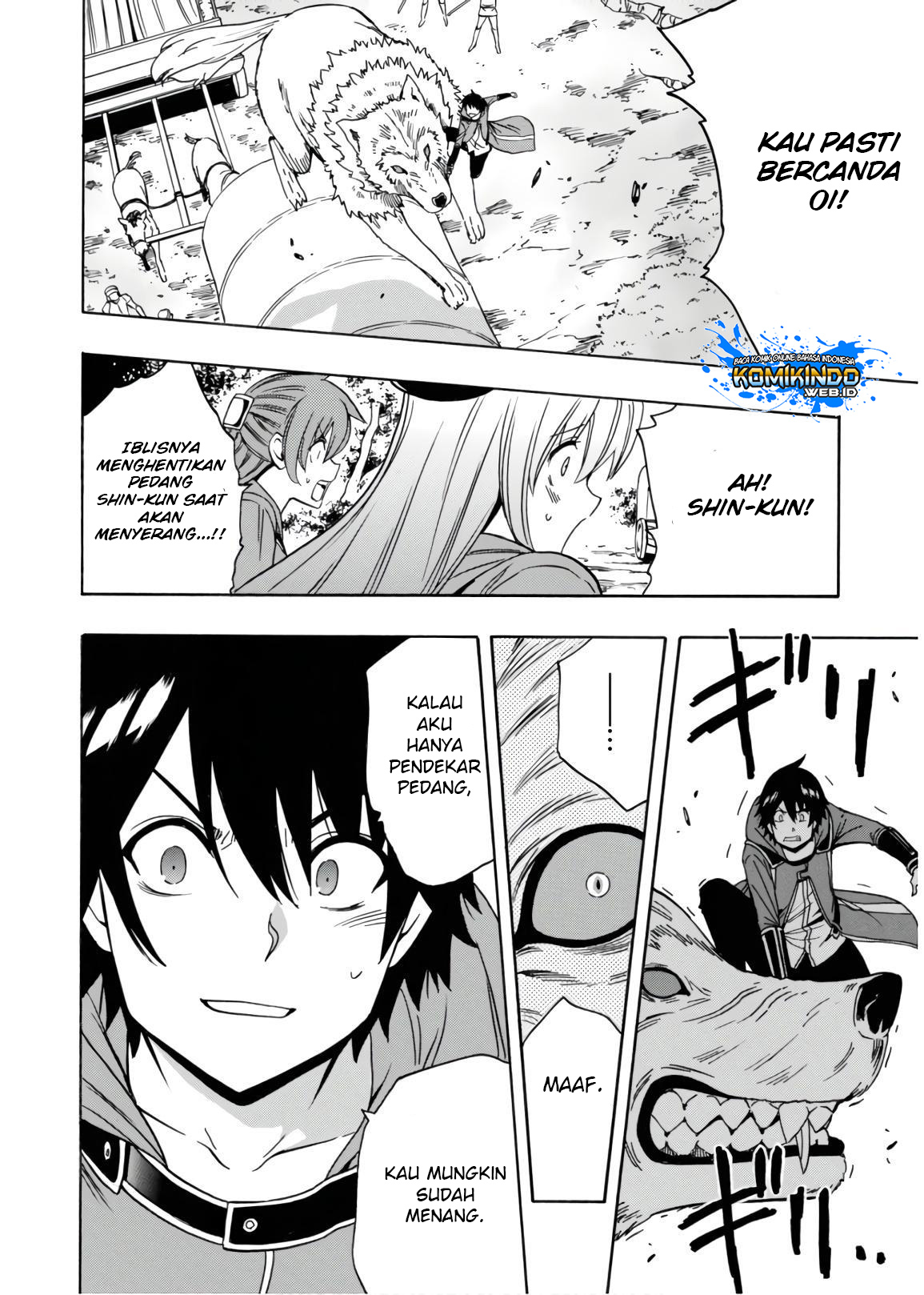 Kenja no Mago Chapter 41 - halaman 57