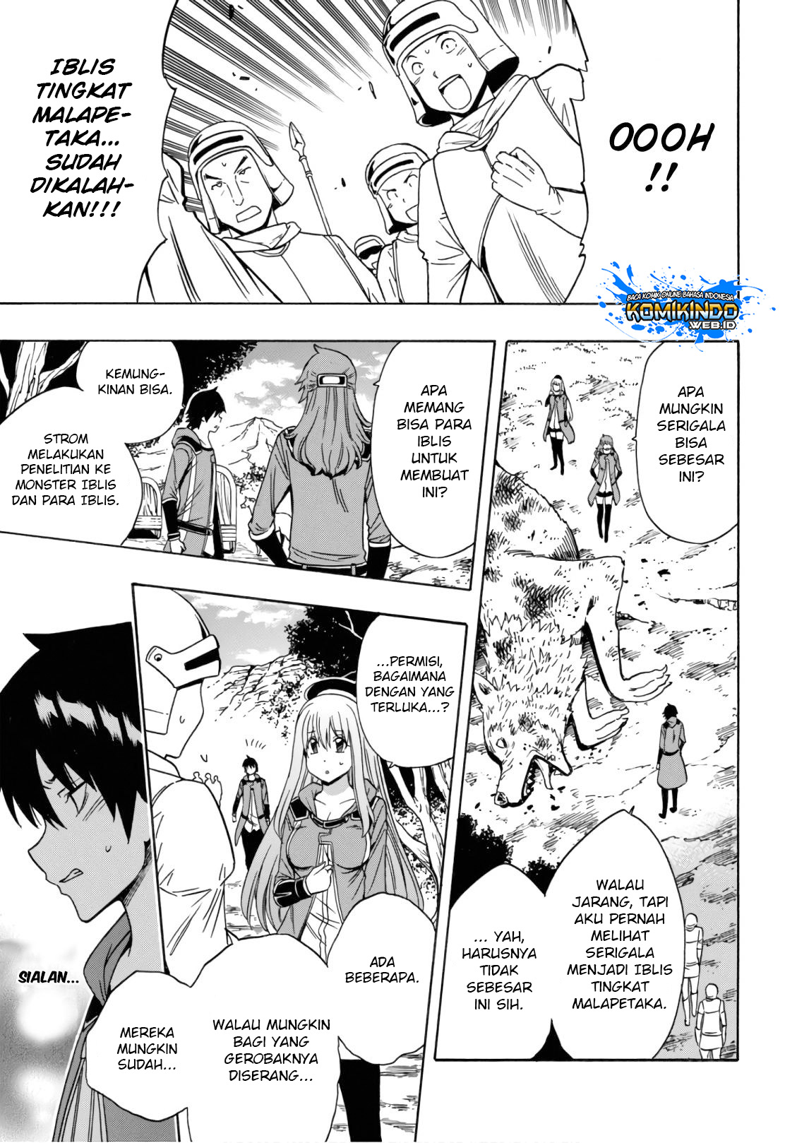 Kenja no Mago Chapter 41 - halaman 60