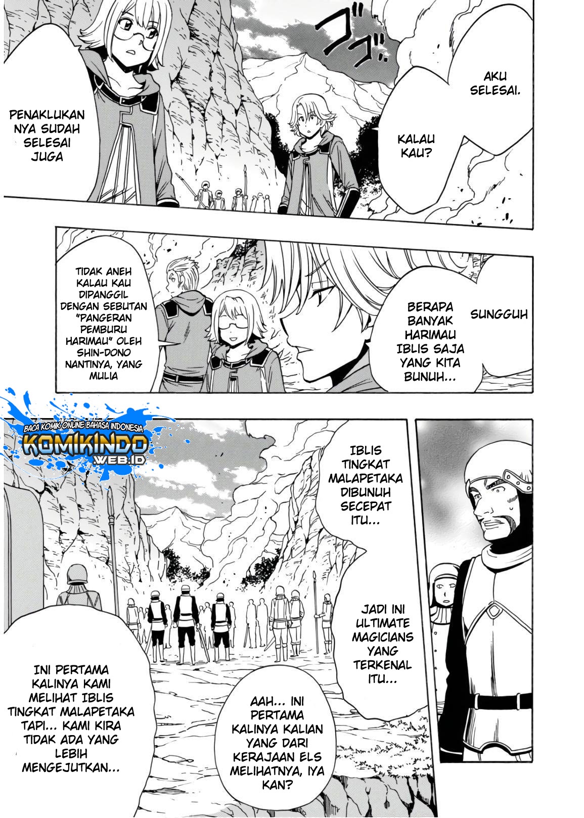 Kenja no Mago Chapter 42 - halaman 24