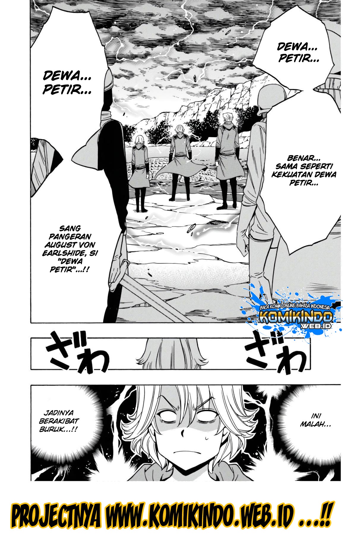 Kenja no Mago Chapter 42 - halaman 61