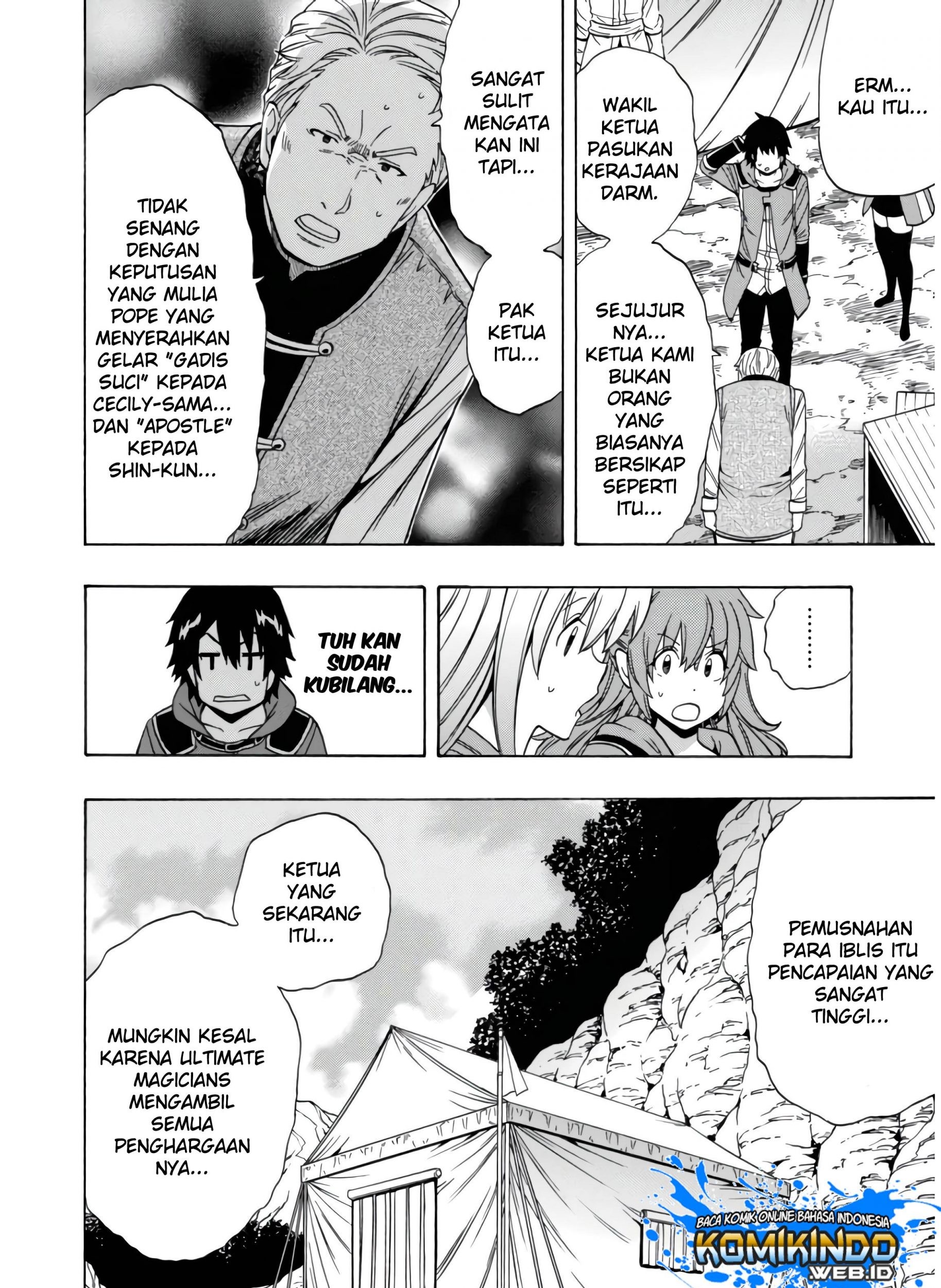 Kenja no Mago Chapter 44 - halaman 24