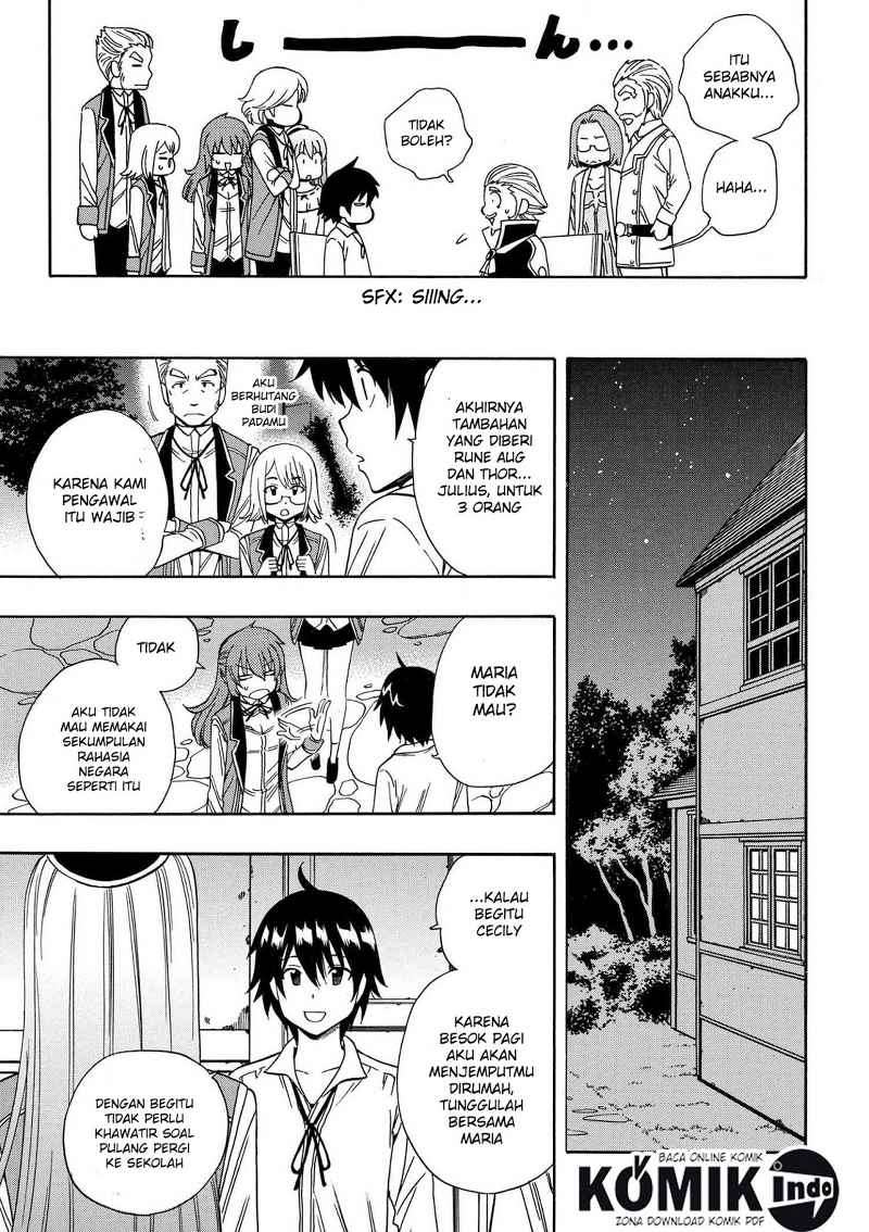 Kenja no Mago Chapter 5.2 - halaman 15