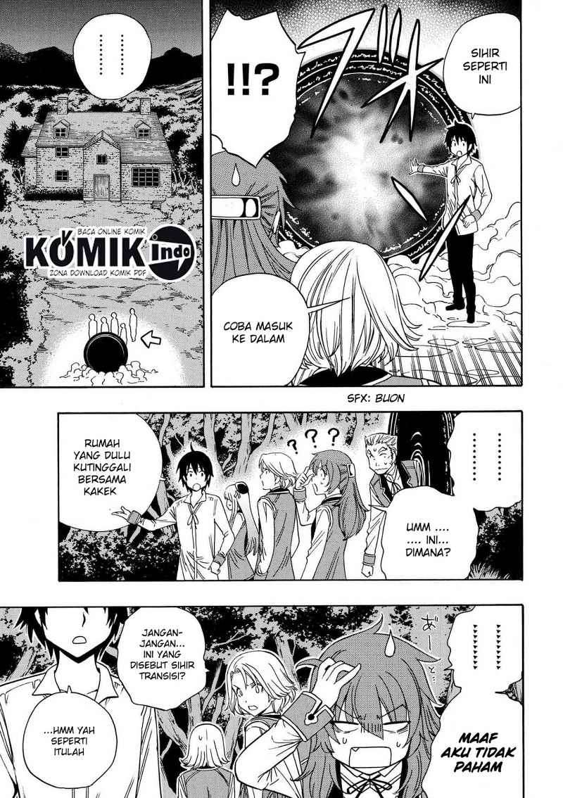 Kenja no Mago Chapter 5.2 - halaman 17