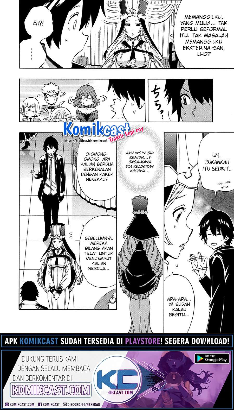 Kenja no Mago Chapter 55.1 - halaman 13