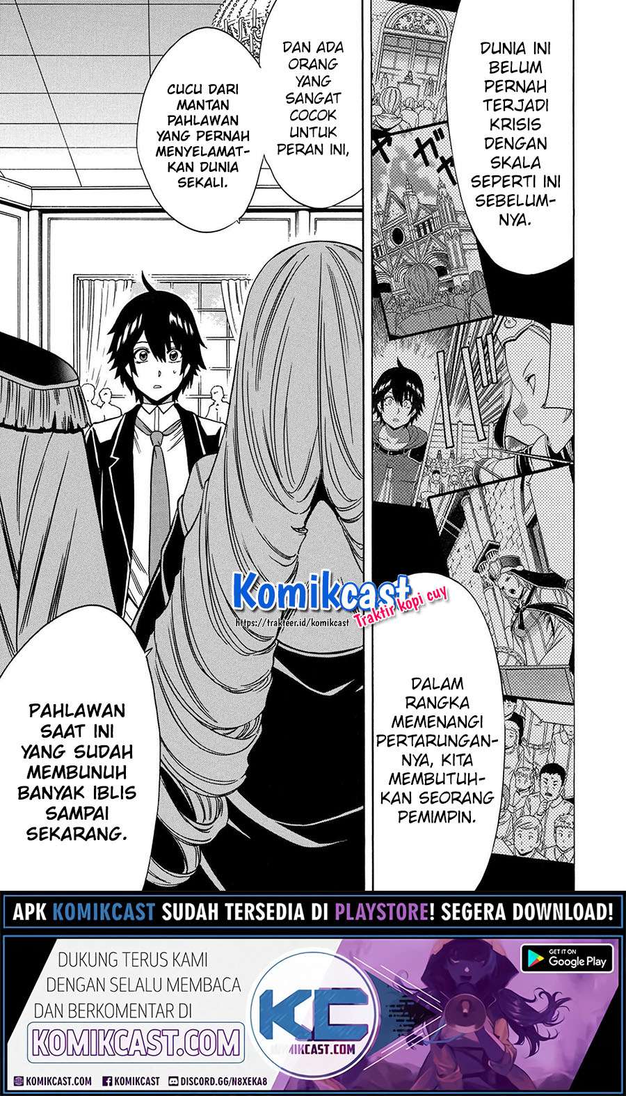 Kenja no Mago Chapter 55.1 - halaman 16
