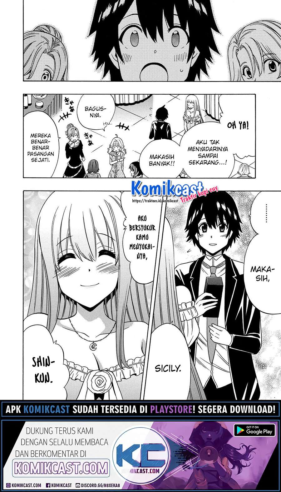 Kenja no Mago Chapter 55.1 - halaman 5