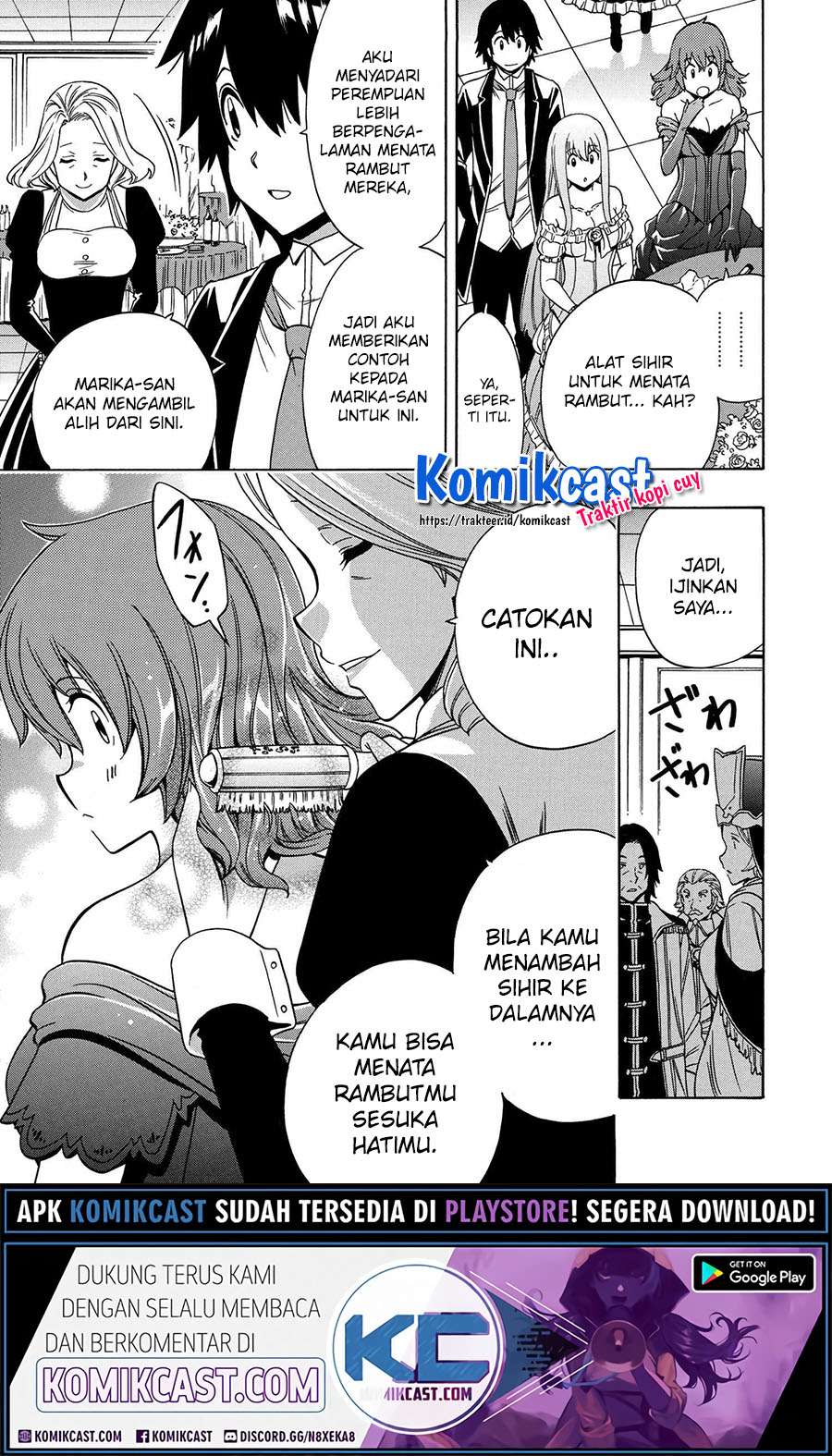 Kenja no Mago Chapter 55.1 - halaman 8