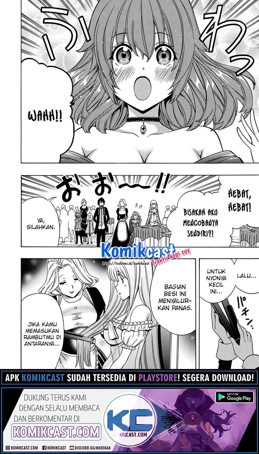Kenja no Mago Chapter 55.1 - halaman 9