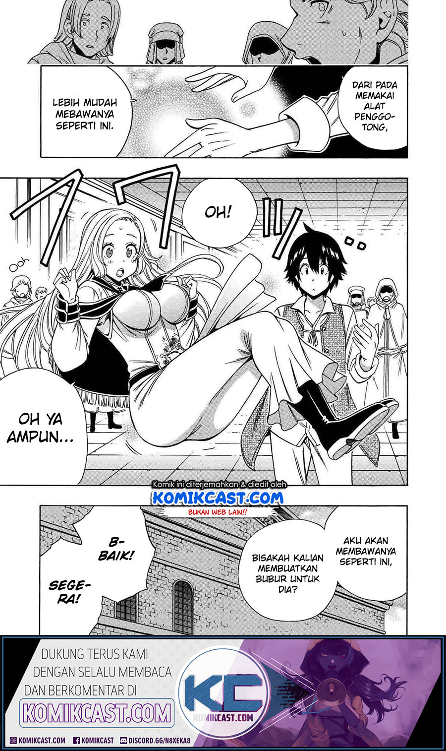 Kenja no Mago Chapter 61 - halaman 24