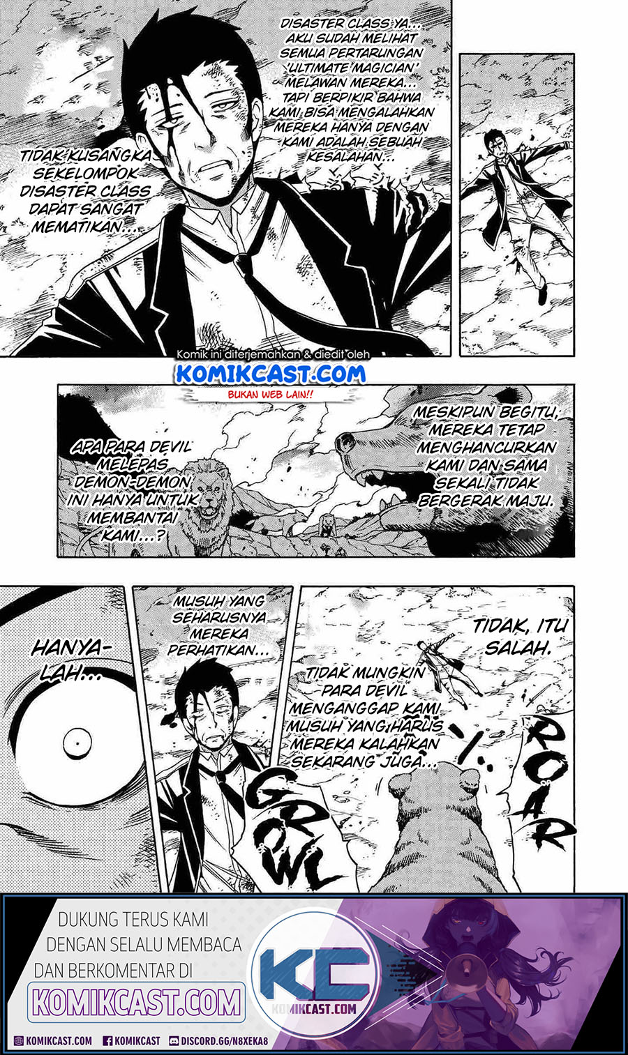 Kenja no Mago Chapter 61 - halaman 34