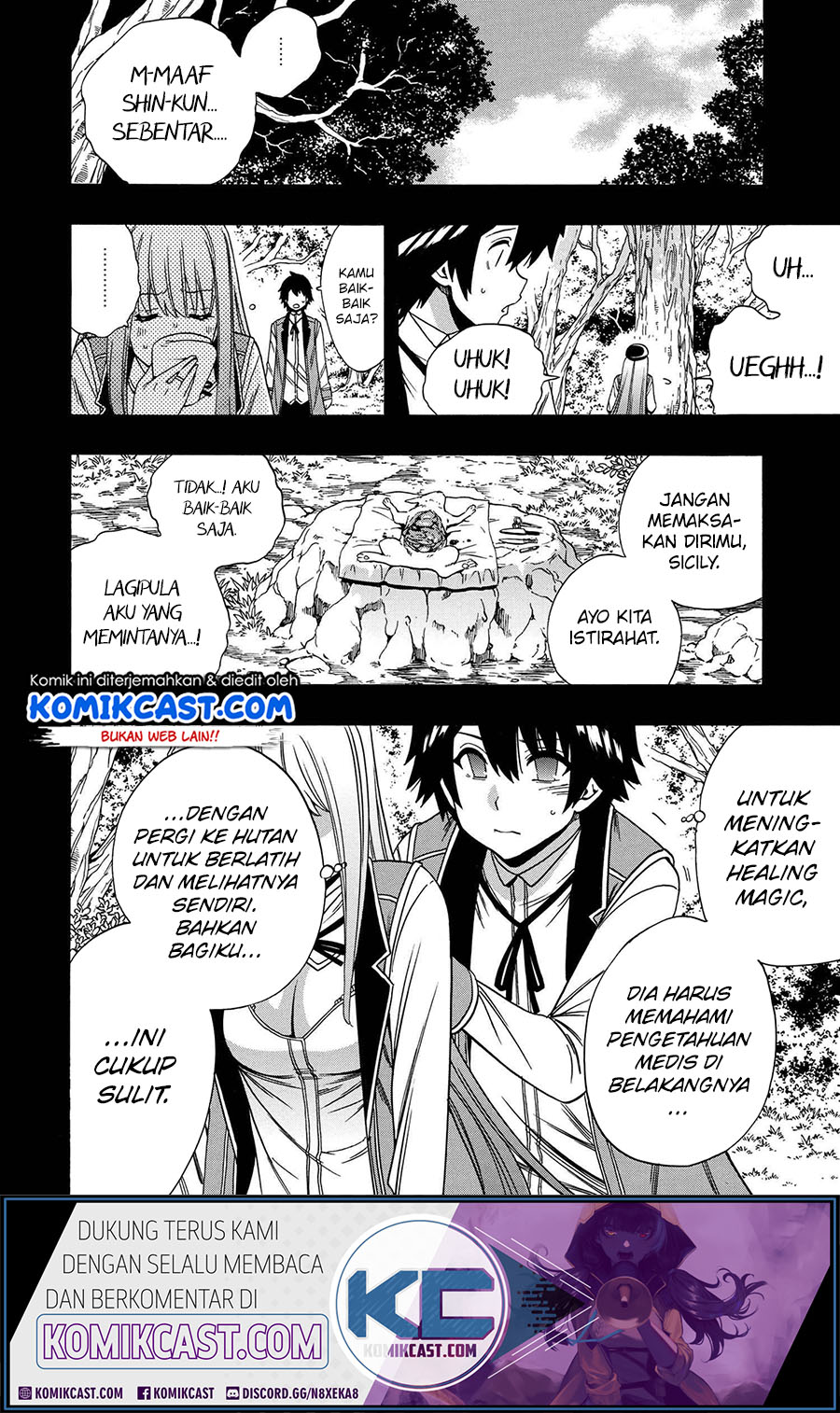 Kenja no Mago Chapter 62 - halaman 9