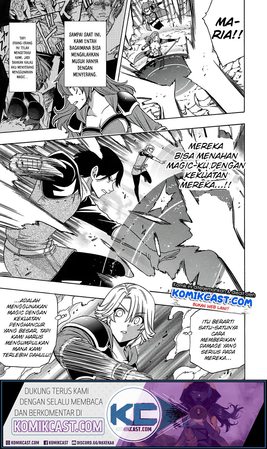 Kenja no Mago Chapter 63 - halaman 18