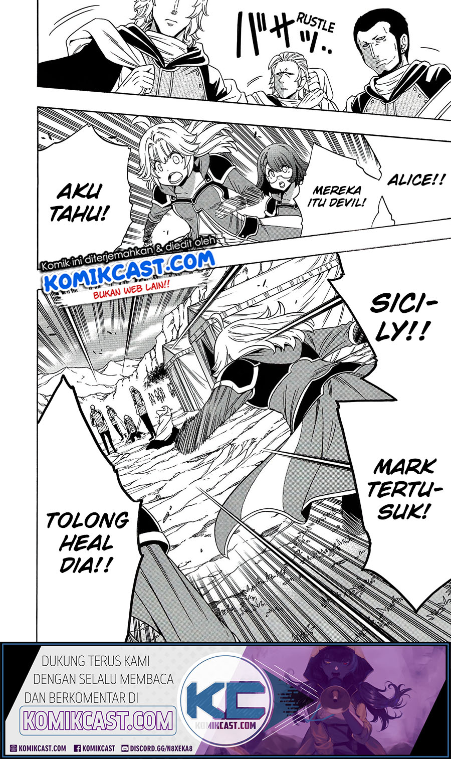 Kenja no Mago Chapter 63 - halaman 3