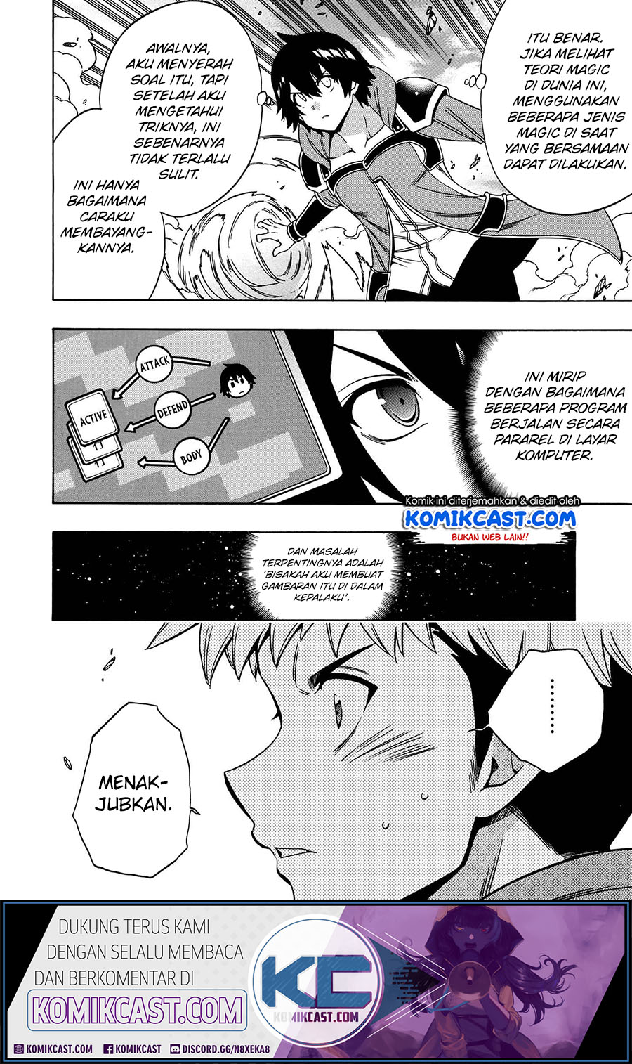 Kenja no Mago Chapter 65 - halaman 23