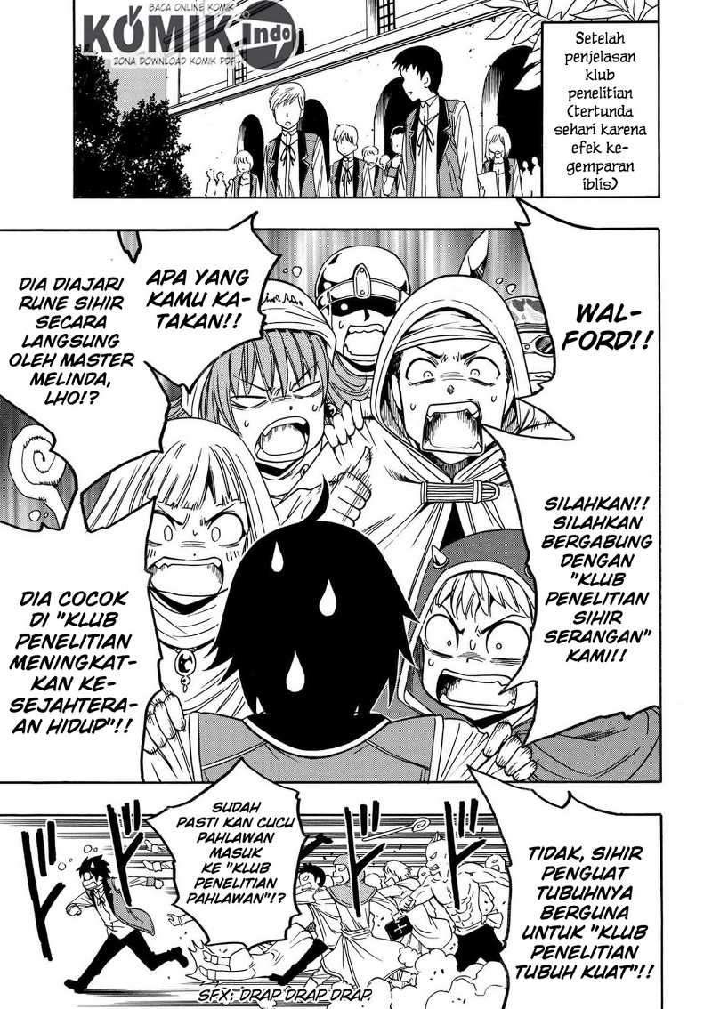 Kenja no Mago Chapter 8.1 - halaman 8
