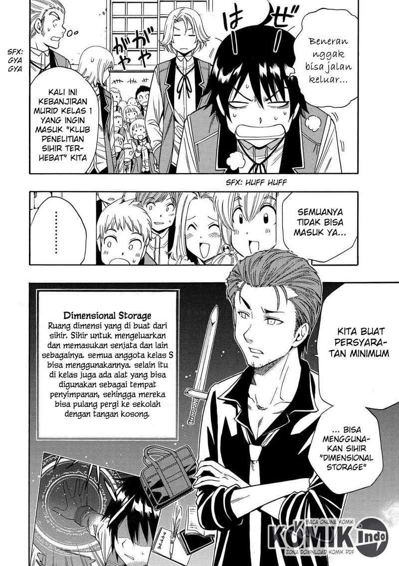 Kenja no Mago Chapter 8.1 - halaman 9
