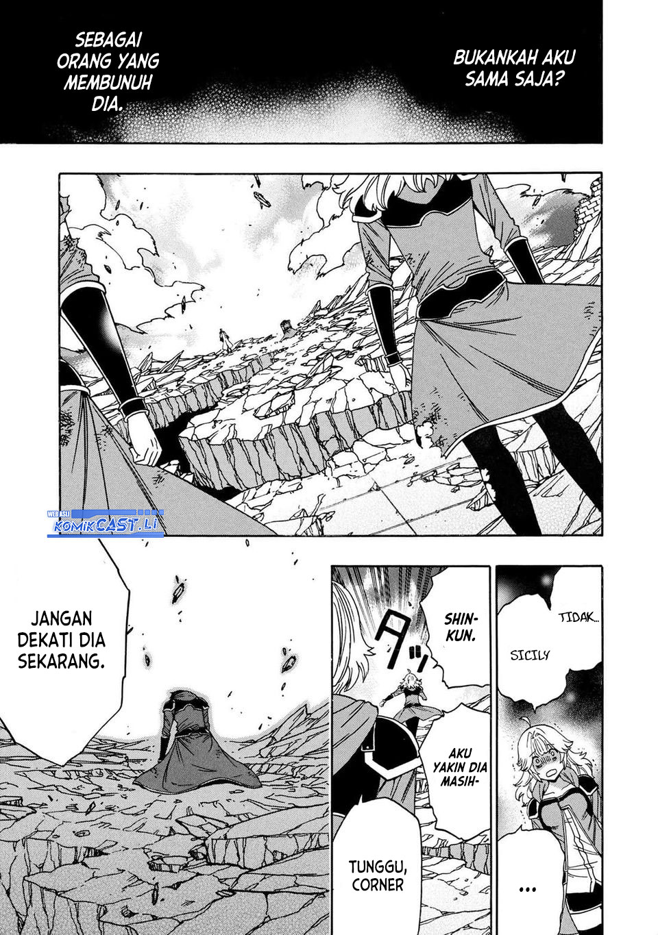 Kenja no Mago Chapter 91 - halaman 3