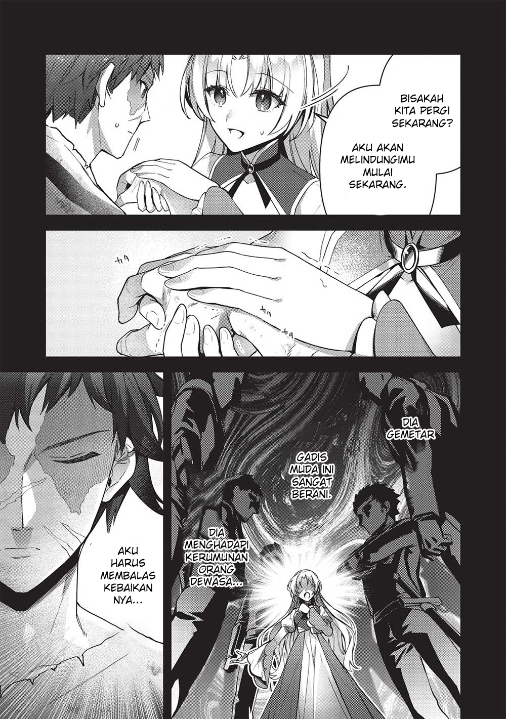 Kenseijo Adel no Yarinaoshi: Kako ni Modotta Saikyou Kensei, Hime wo Sukuu Tame ni Seijo to Naru Chapter 1 - halaman 12