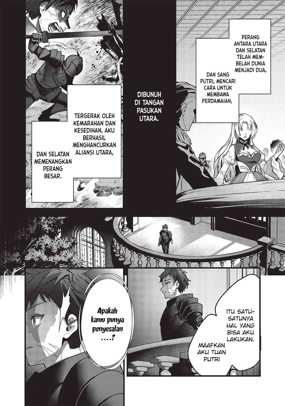 Kenseijo Adel no Yarinaoshi: Kako ni Modotta Saikyou Kensei, Hime wo Sukuu Tame ni Seijo to Naru Chapter 1 - halaman 15