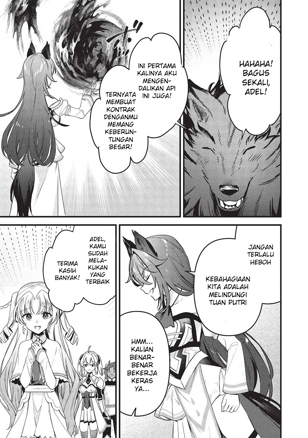 Kenseijo Adel no Yarinaoshi: Kako ni Modotta Saikyou Kensei, Hime wo Sukuu Tame ni Seijo to Naru Chapter 11 - halaman 26