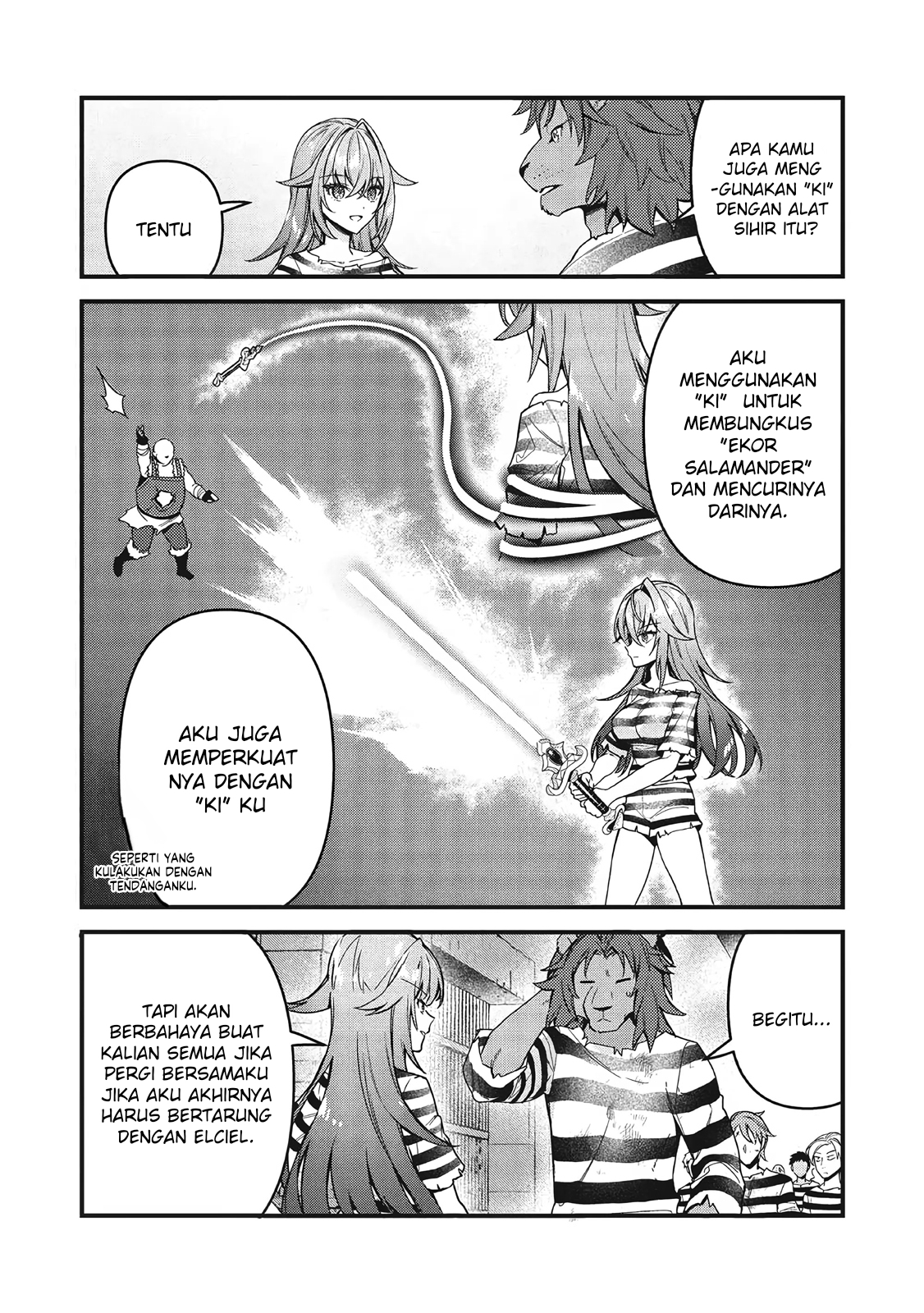 Kenseijo Adel no Yarinaoshi: Kako ni Modotta Saikyou Kensei, Hime wo Sukuu Tame ni Seijo to Naru Chapter 2 - halaman 13