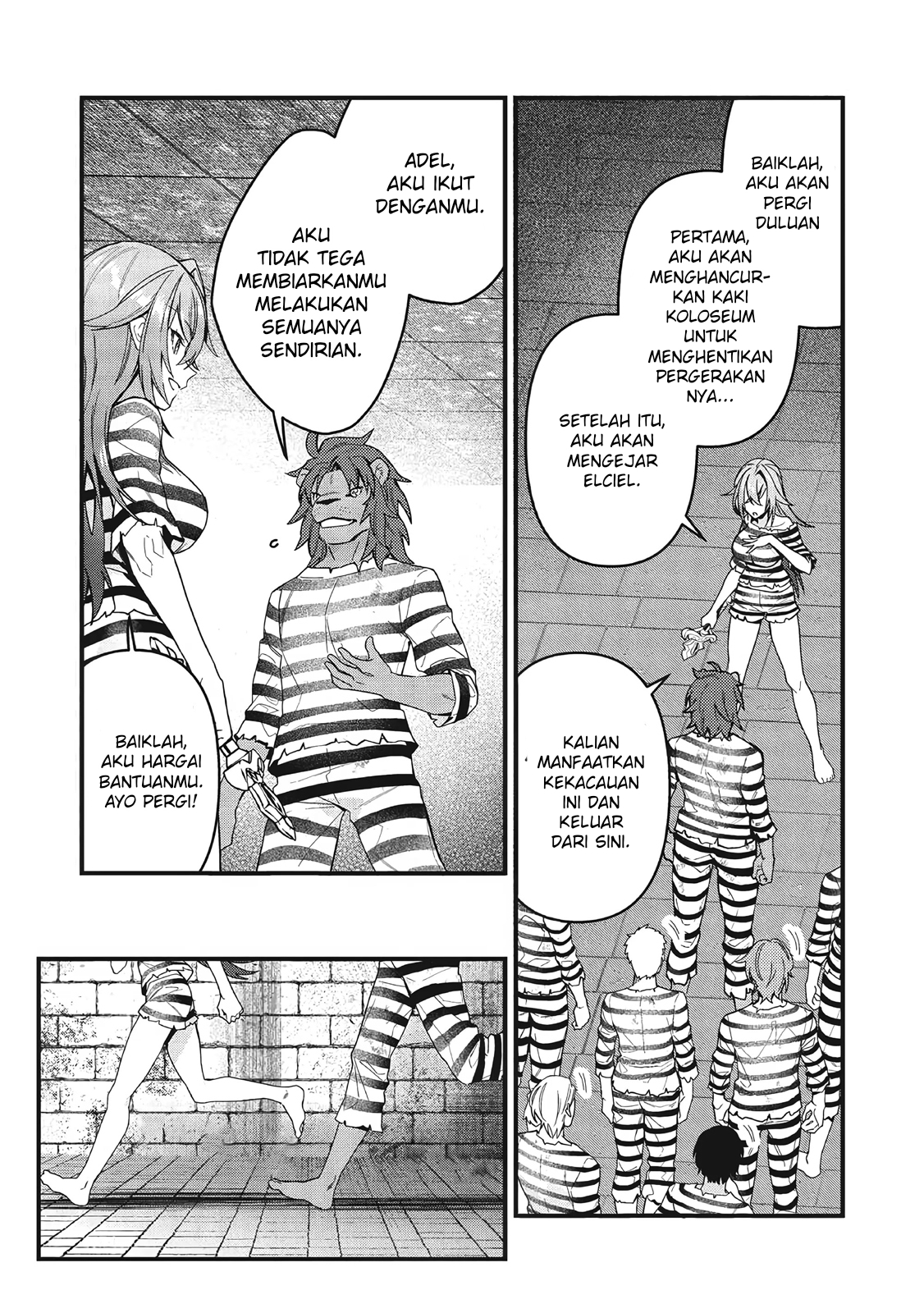 Kenseijo Adel no Yarinaoshi: Kako ni Modotta Saikyou Kensei, Hime wo Sukuu Tame ni Seijo to Naru Chapter 2 - halaman 14