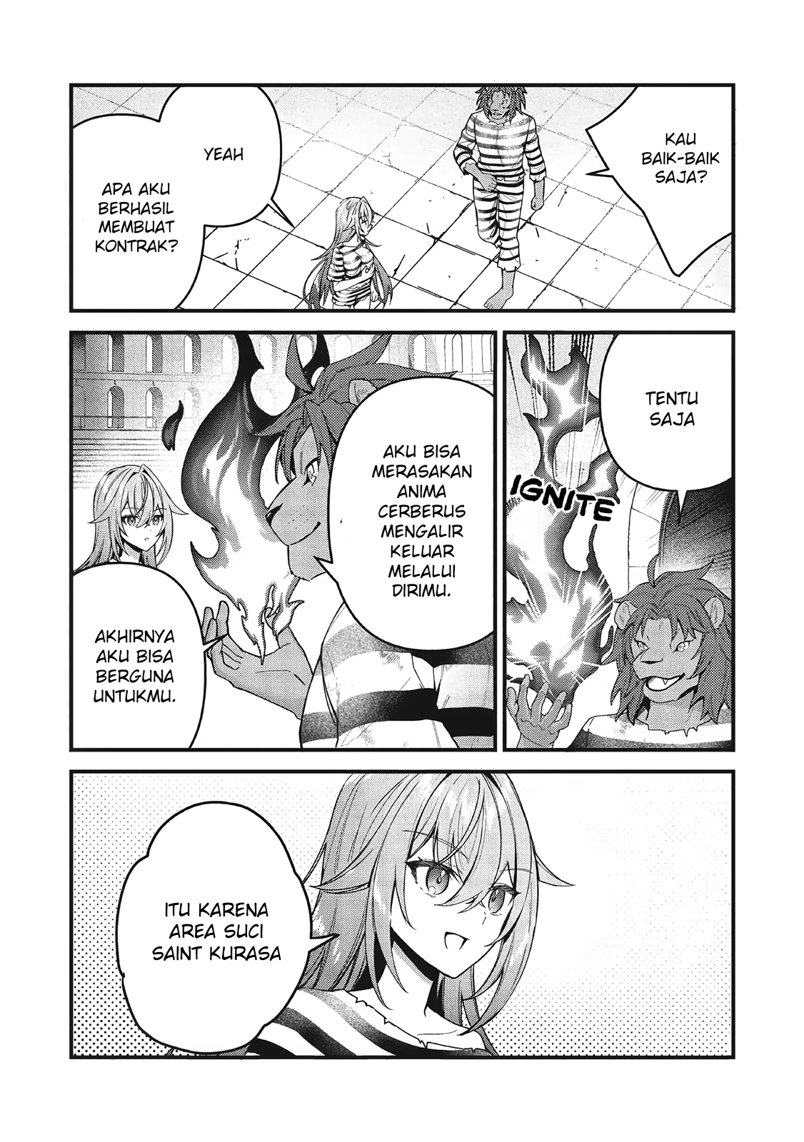 Kenseijo Adel no Yarinaoshi: Kako ni Modotta Saikyou Kensei, Hime wo Sukuu Tame ni Seijo to Naru Chapter 2 - halaman 29