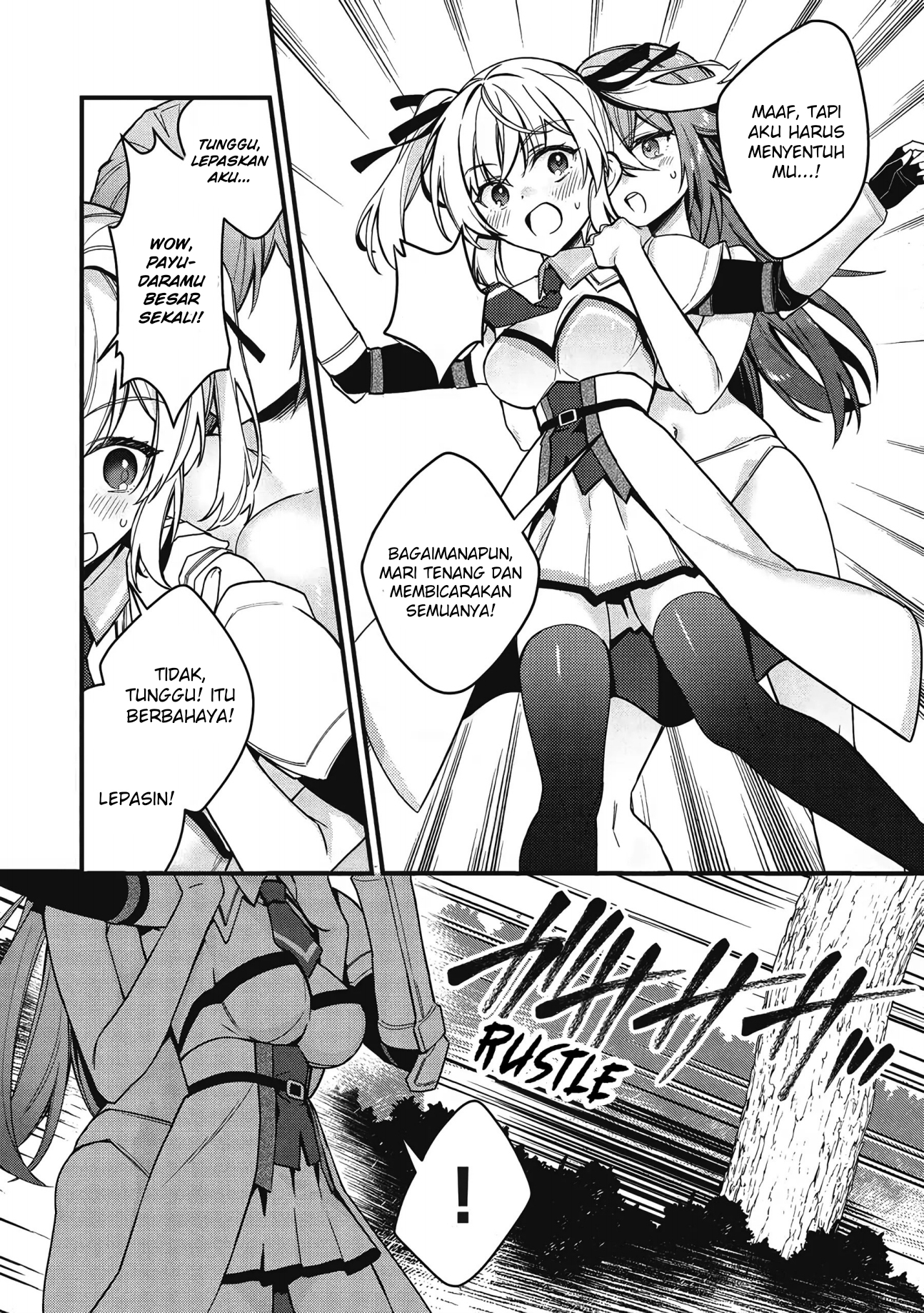 Kenseijo Adel no Yarinaoshi: Kako ni Modotta Saikyou Kensei, Hime wo Sukuu Tame ni Seijo to Naru Chapter 3 - halaman 23