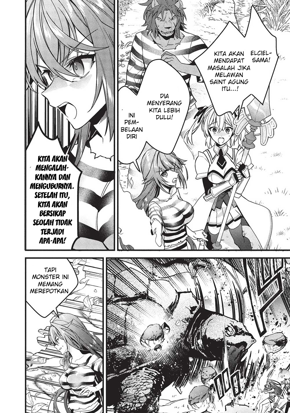 Kenseijo Adel no Yarinaoshi: Kako ni Modotta Saikyou Kensei, Hime wo Sukuu Tame ni Seijo to Naru Chapter 4 - halaman 15